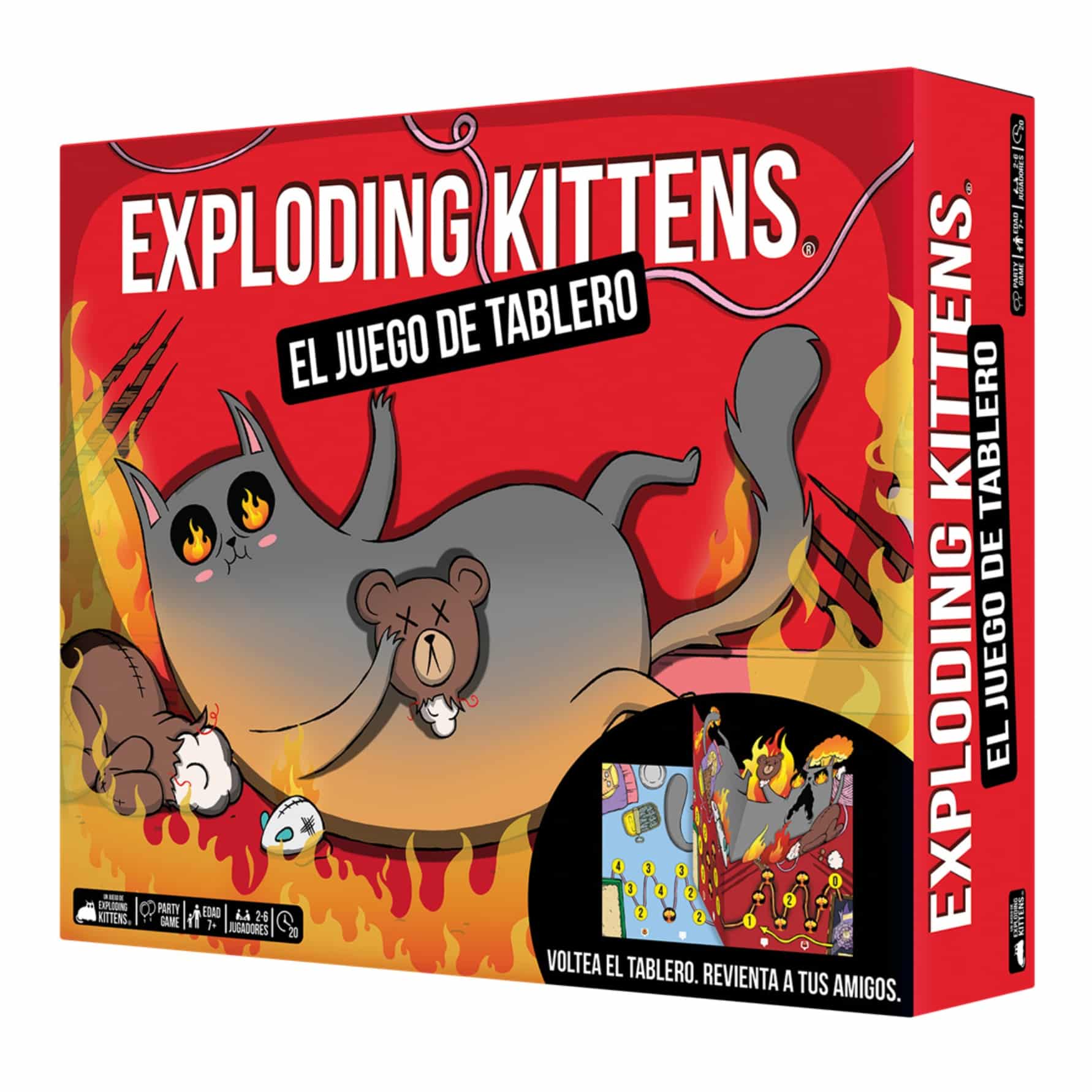 Exploding Kittens Tablero