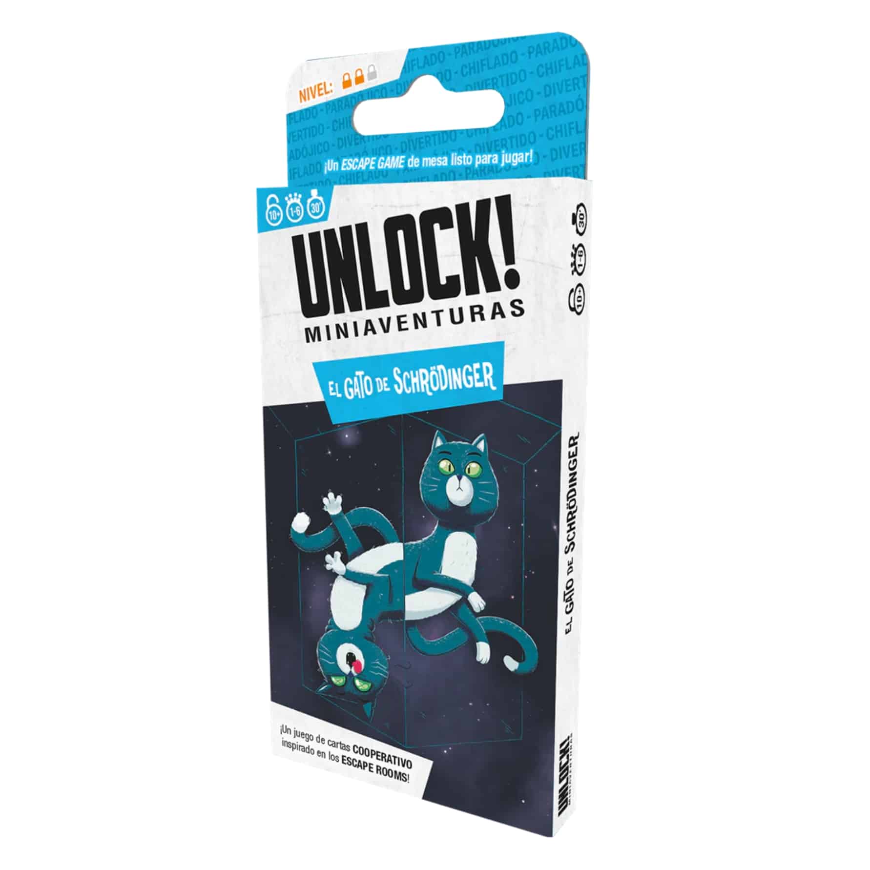 Gato Miniaventuras Schrodinger Unlock