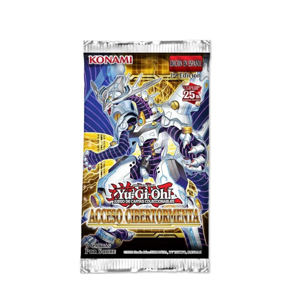 Yu-Gi-Oh! Acceso Cibertormenta Booster Pack (Español)