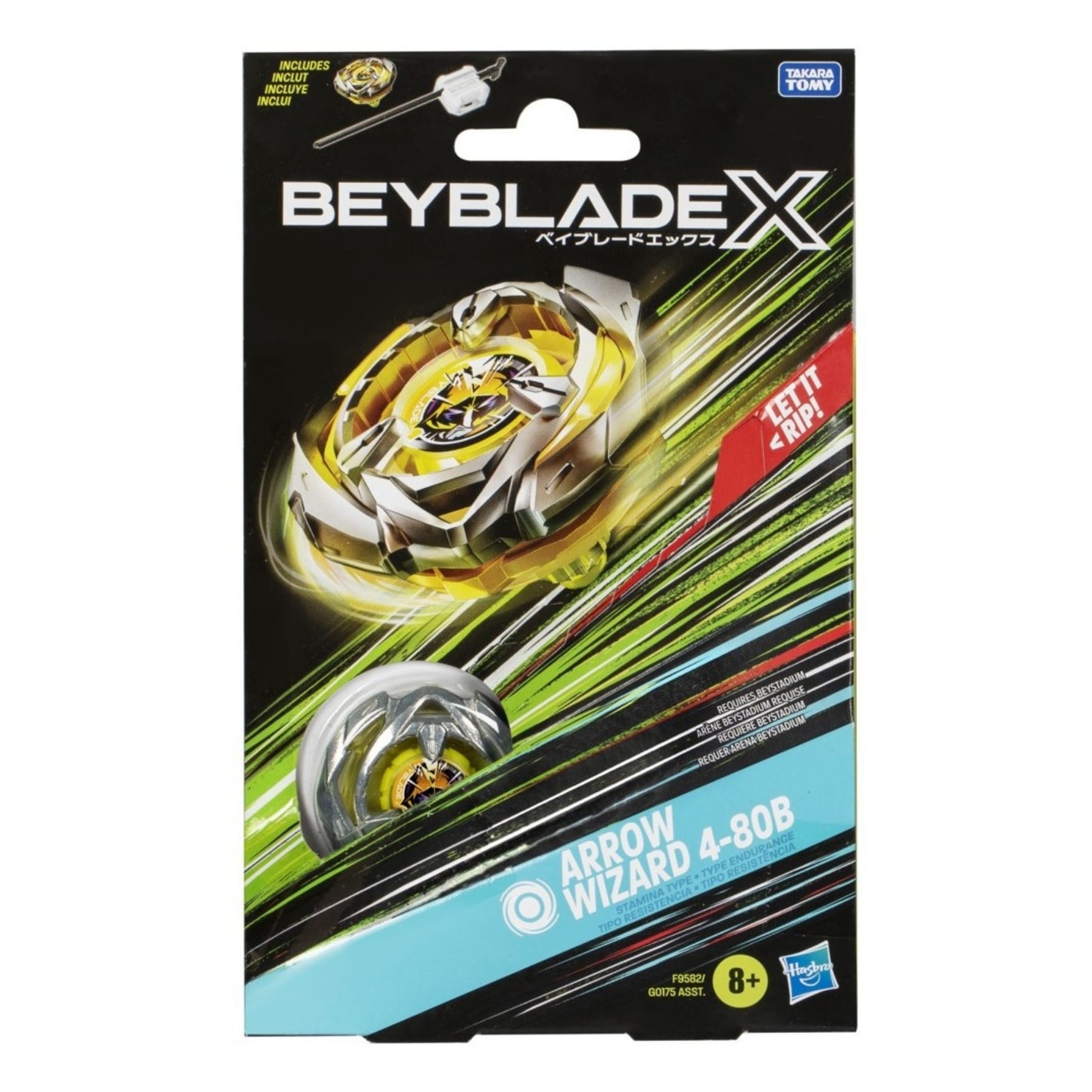 Arrow Beyblade Inicial Kit Wizard