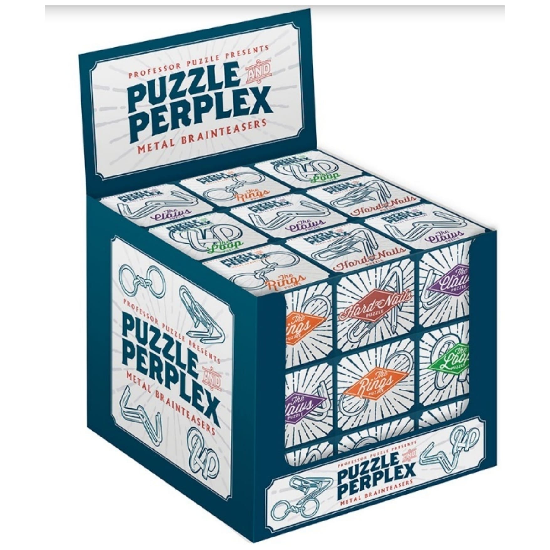And Metal Perplex Puzzle Puzzles Booster Box
