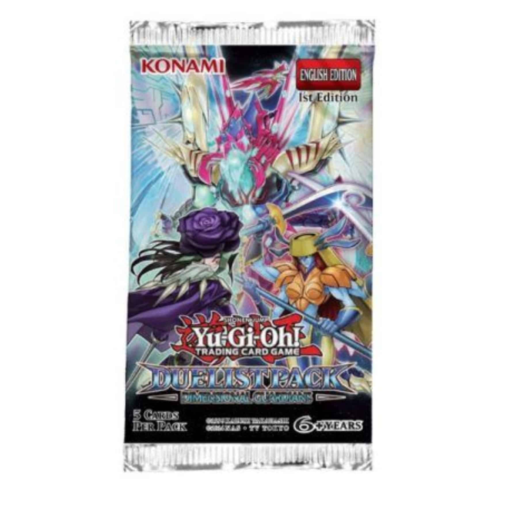 Yu-Gi-Oh! Dimensional Duelist Guardians Pack Booster Pack (Inglés)