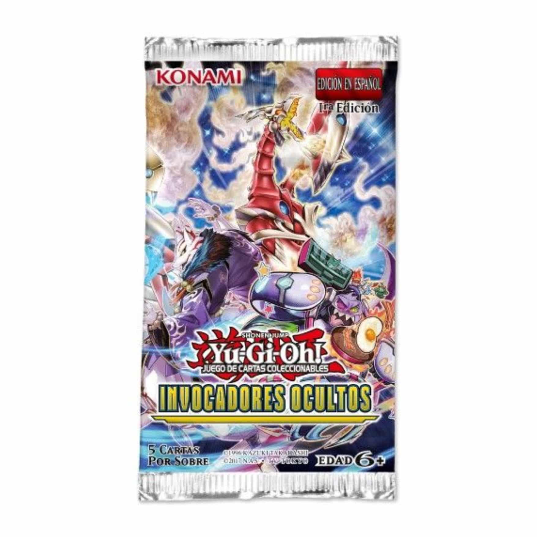 Yu-Gi-Oh! Invocadores Ocultos Booster Pack (Español)