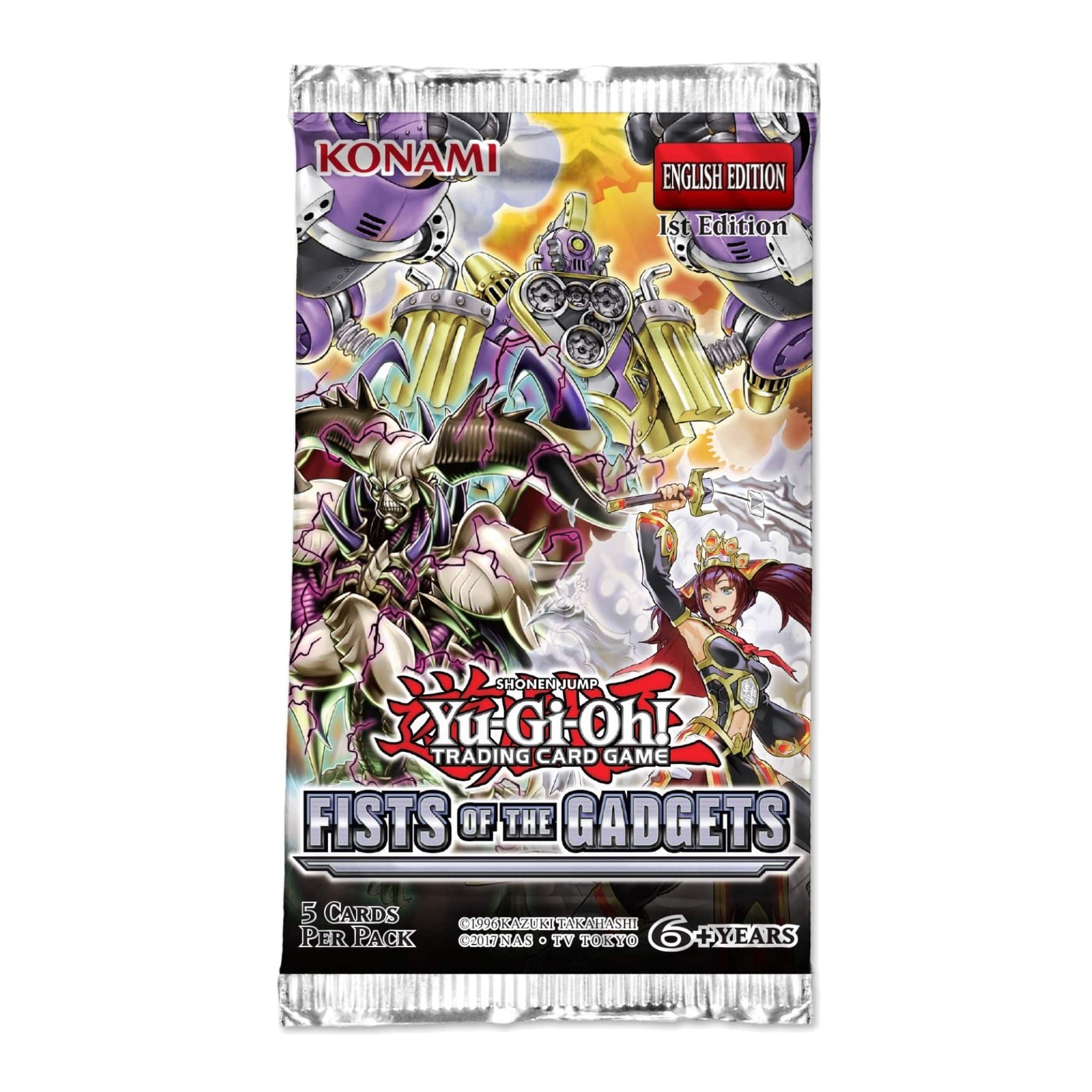 Yu-Gi-Oh! Fists Gadgets Of Booster Pack (Inglés)