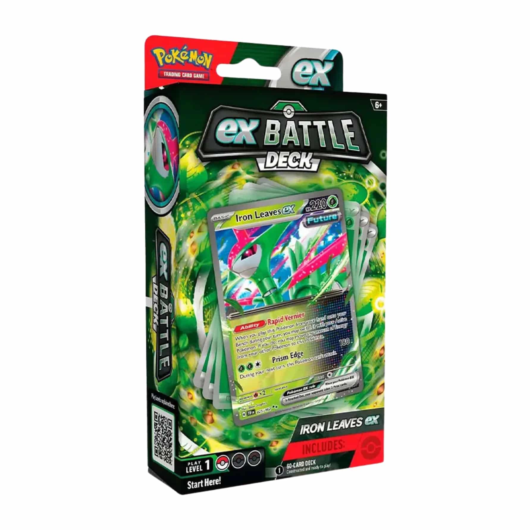 Pokémon Ex Iron Leaves Battle Deck (Inglés)