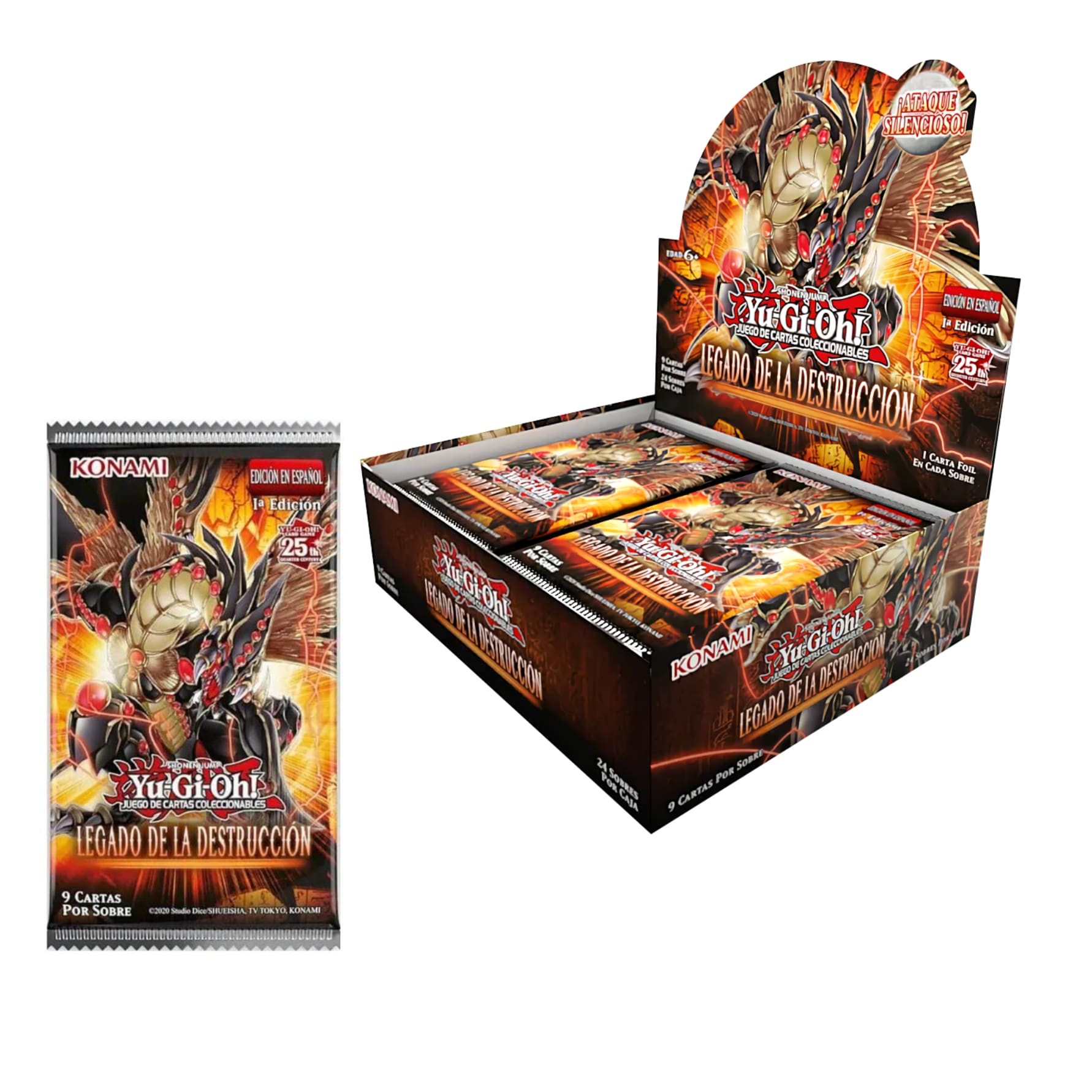 skryuハダカード ウニエンジェル　ウニデーモンセット　スクリュー Yu-Gi-Oh! Legado De La Destrucción Sobre Español – Updown Juegos