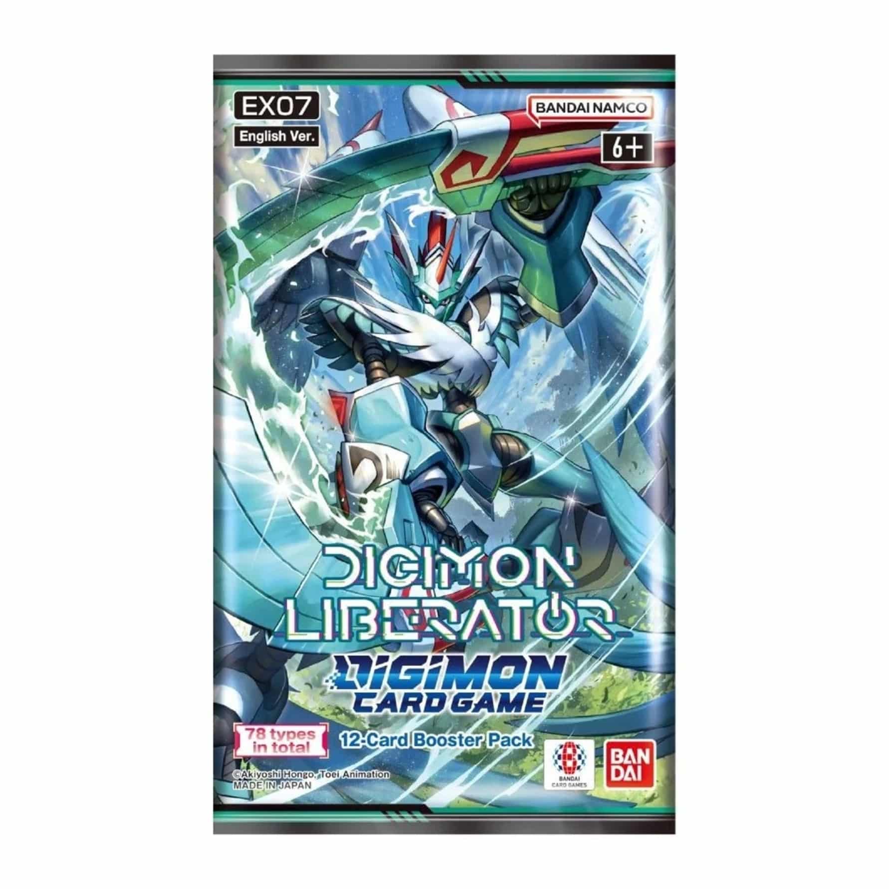 Digimon Liberator Booster Pack (Inglés)