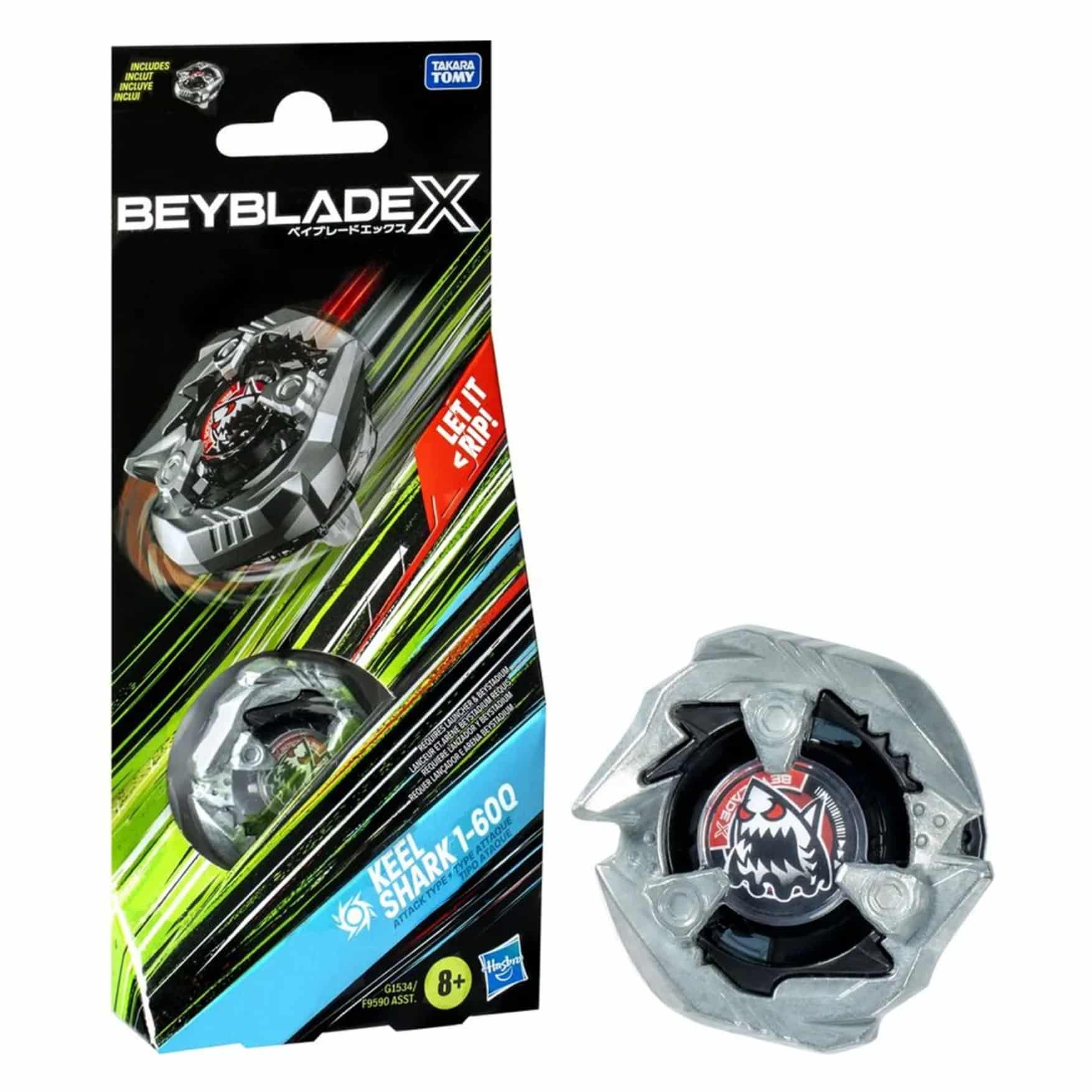 60q Beyblade Keel Shark