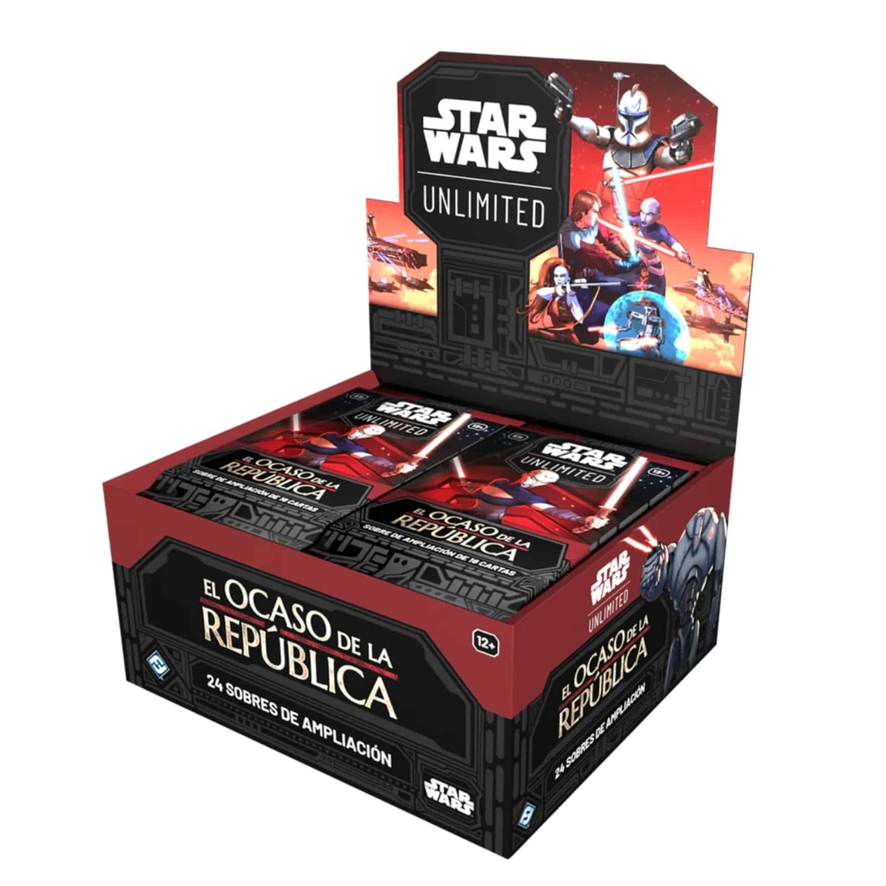 Star Wars Twilight Masquerade Of Republic Sobres Booster Box (Inglés)