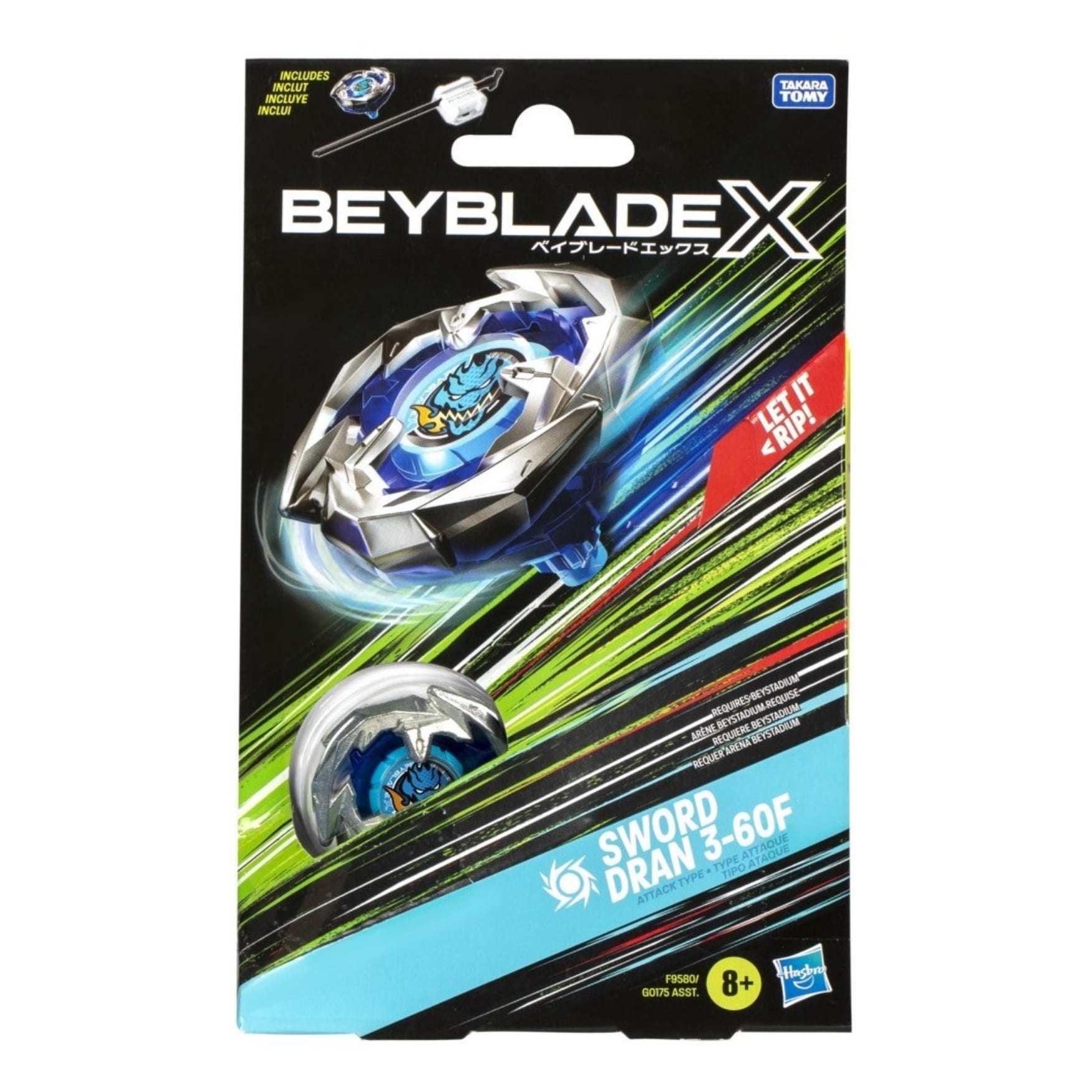 Beyblade Dran Inicial Kit Sword