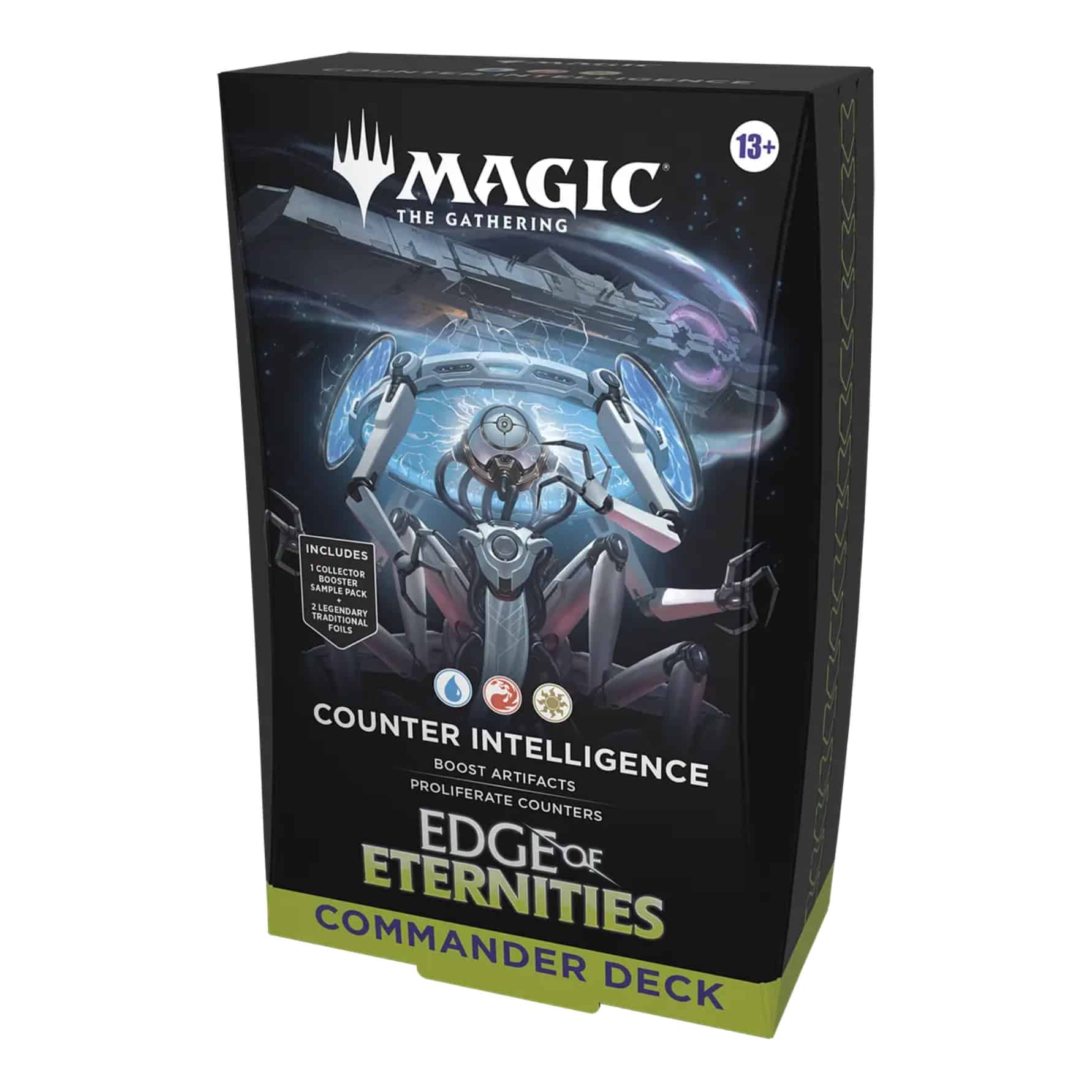 Magic Commander Counter Deck Edge Eternities Intelligence Of (Inglés)