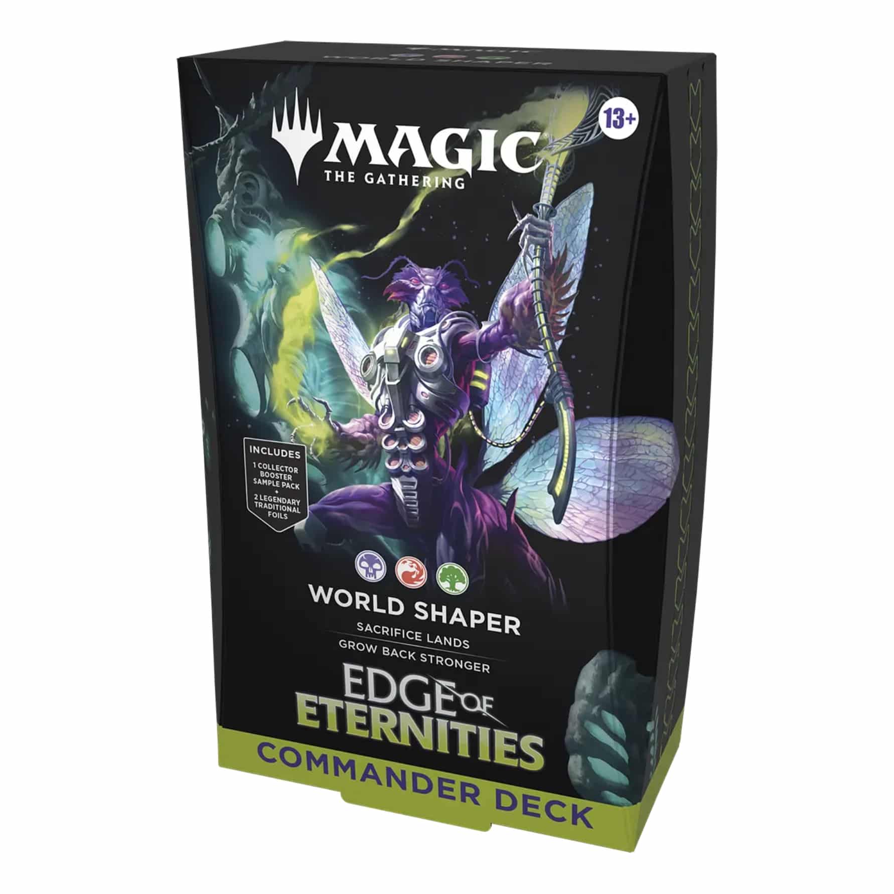 Magic Commander Deck Edge Eternities Of Shaper World (Inglés)