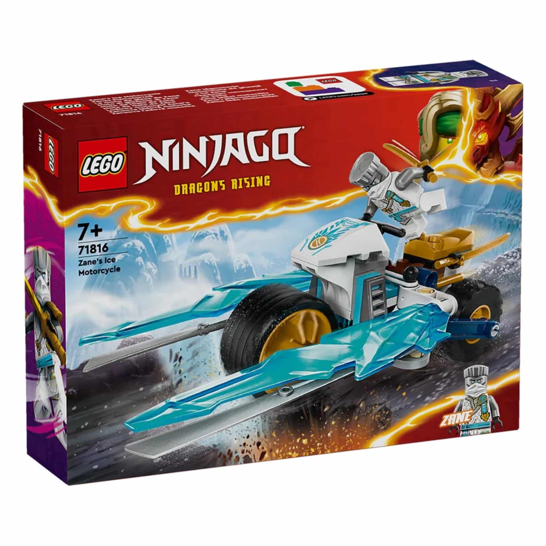Hielo Lego Moto Ninjago Zane