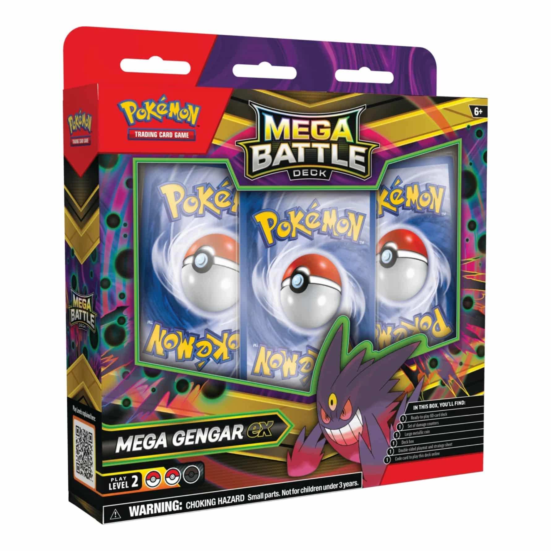 Pokémon Ex Gengar Mega Battle Deck (Inglés)