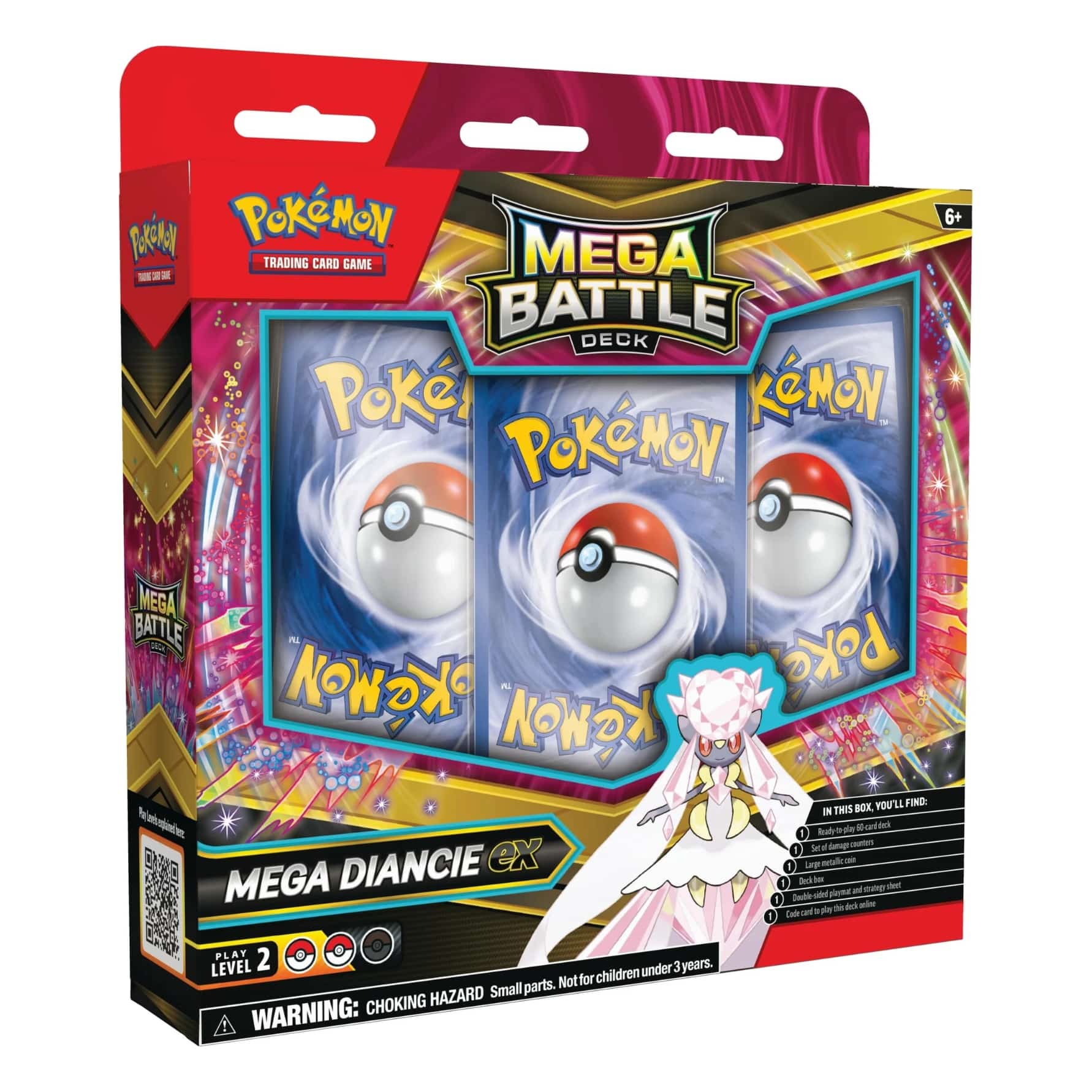 Pokémon Diancie Ex Mega Battle Deck (Español)