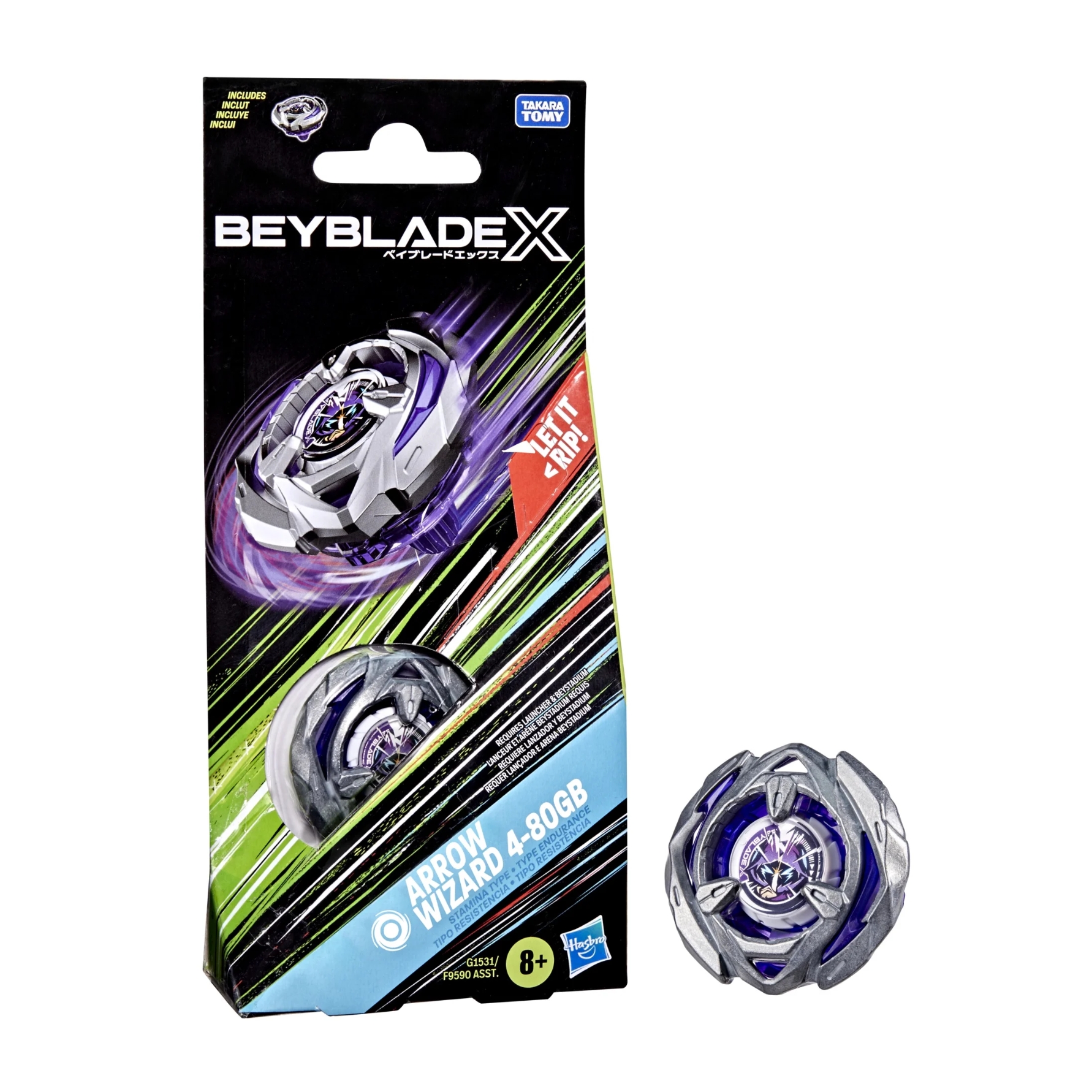 Kazuhiro Inabaページ14 Juego de paquete de inicio Beyblade X Arc Wizard R 4-55LO CX para