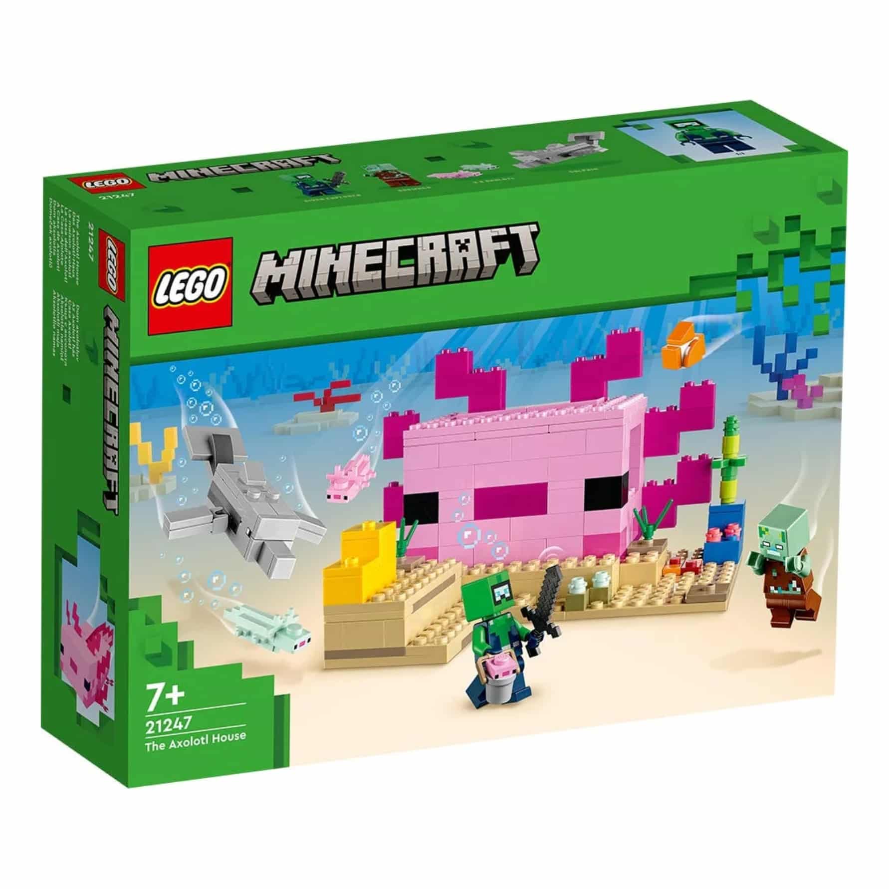 Ajolote Casa Lego Minecraft