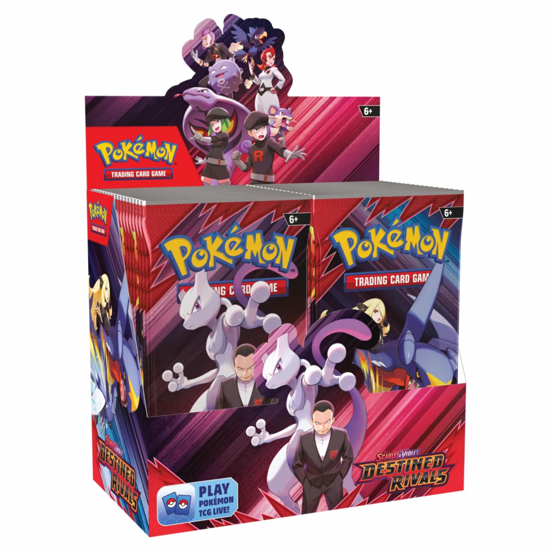 Pokémon Destined Rivals Sobres Booster Box (Inglés)