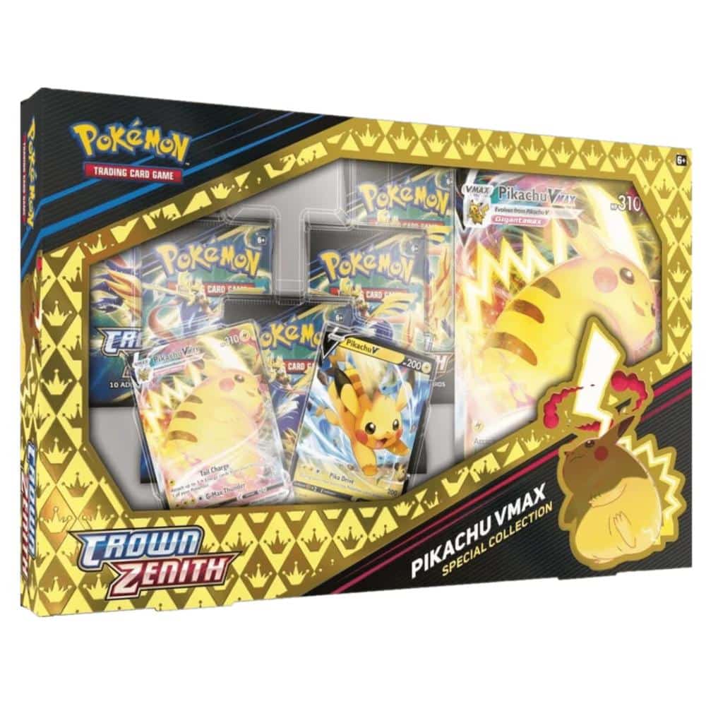 Pokémon Crown Zenith Pikachu Vmax Premium Collection (Español)