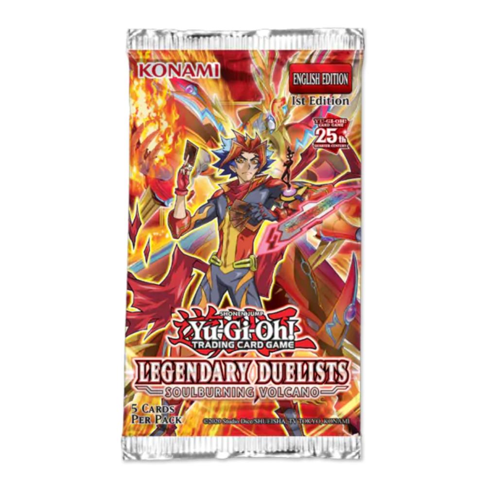 Yu-Gi-Oh! Duelist Legendary Soulburning Volcano Booster Pack (Inglés)