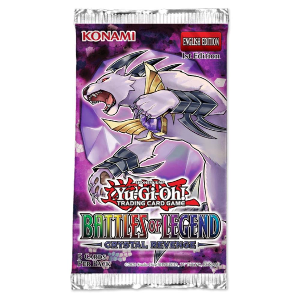 Yu-Gi-Oh! Battles Crystal Legend Of Revenge Booster Pack (Inglés)