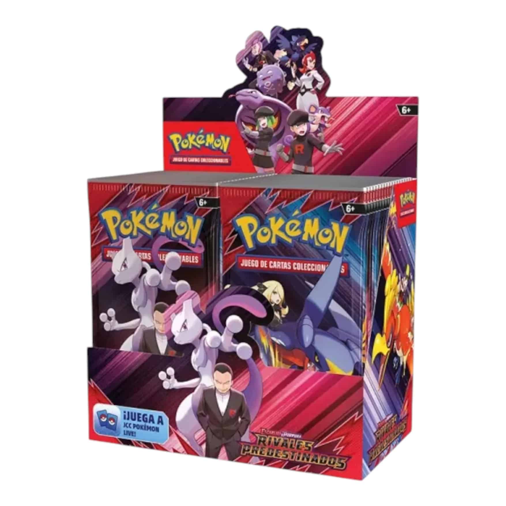 Pokémon Destined Rivals Sobres Booster Box (Español)