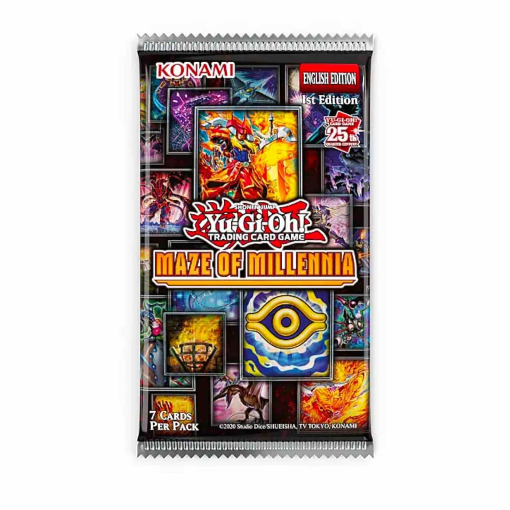 Yu-Gi-Oh! Maze Millennia Of Booster Pack (Inglés)