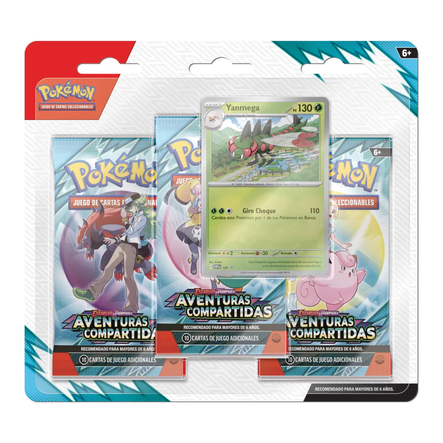 Pokémon Journey Together Yanmega Blister (Español)
