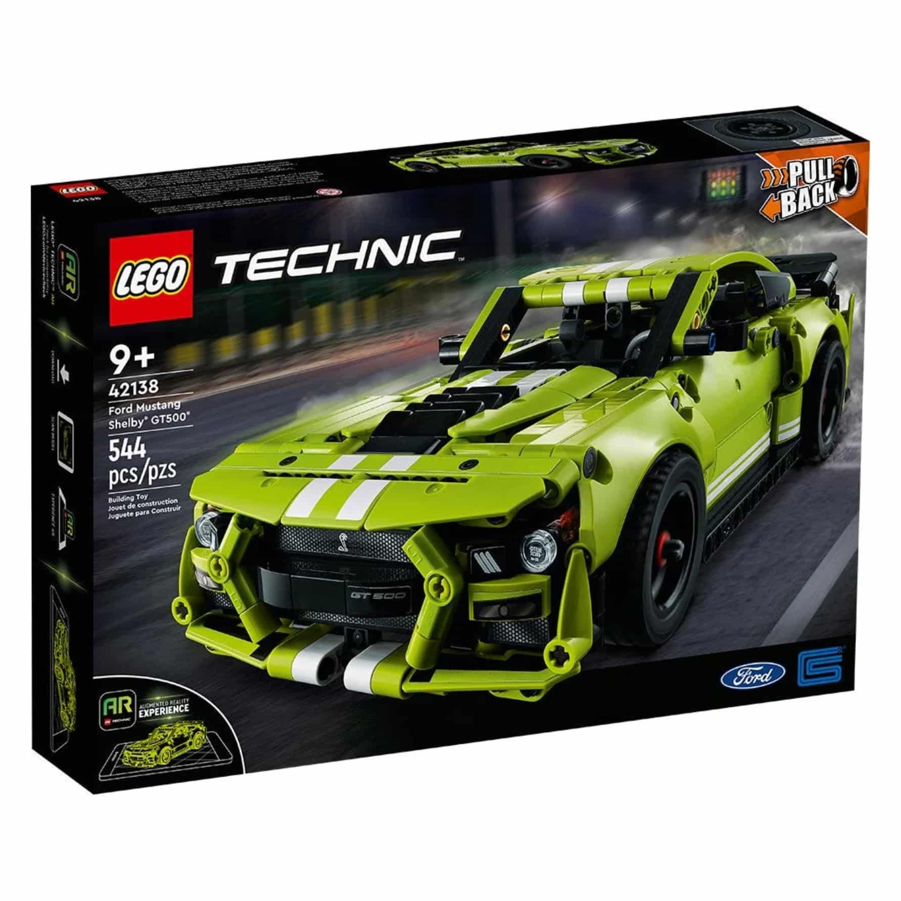 Ford Gt500 Lego Mustang Shelby Technic