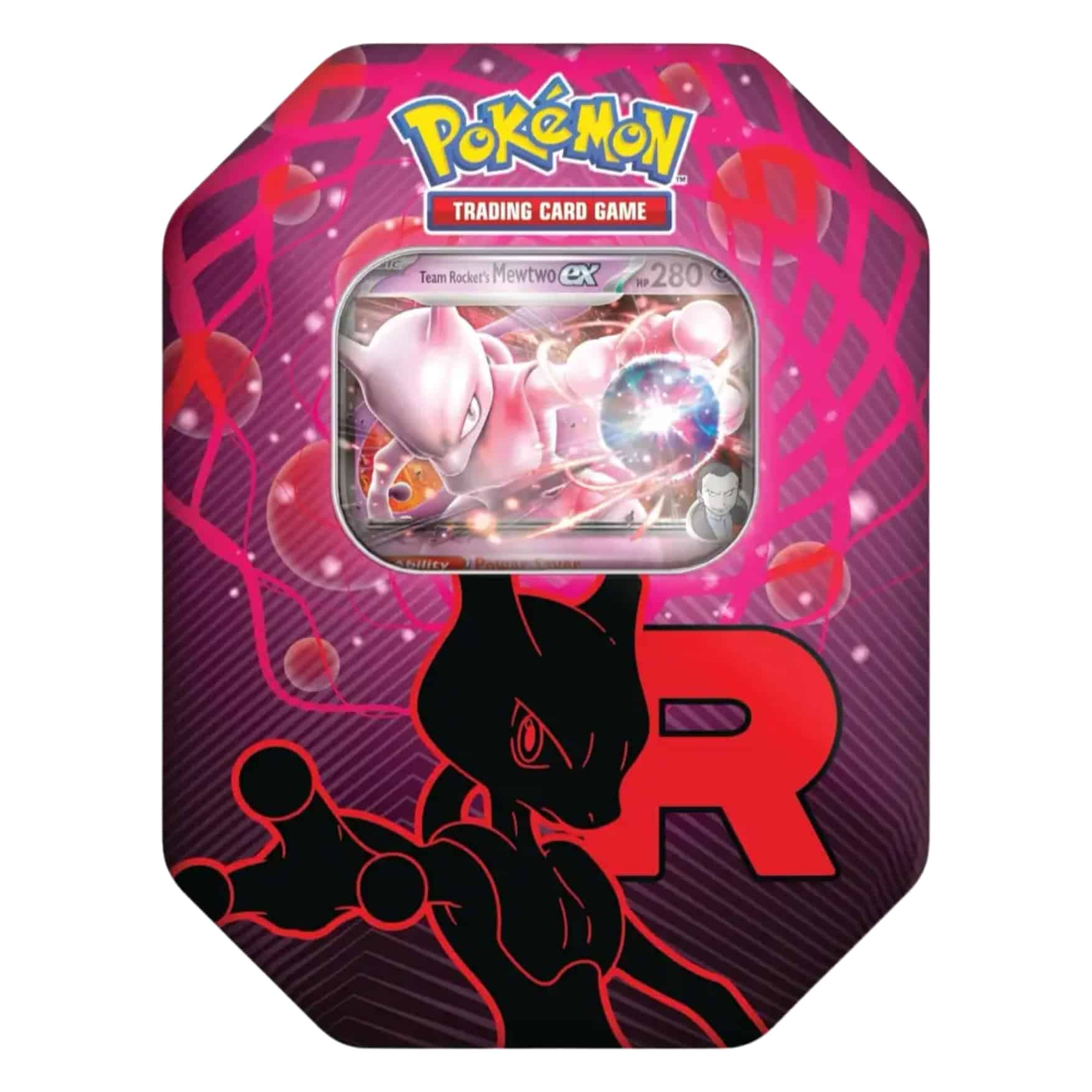 Pokémon Mewtwo Rocket Team Tin (Español)