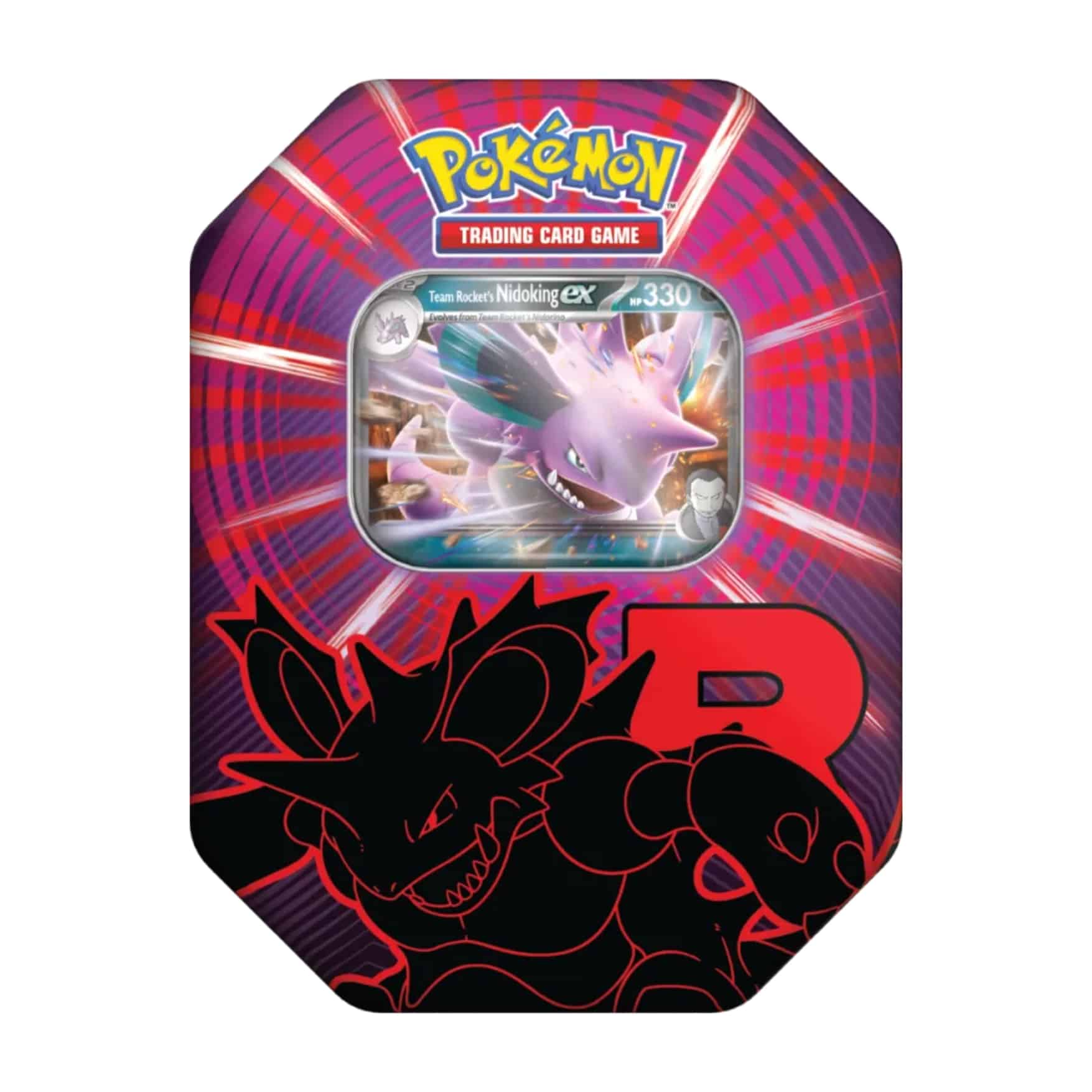 Pokémon Nidoking Rocket Team Tin (Español)