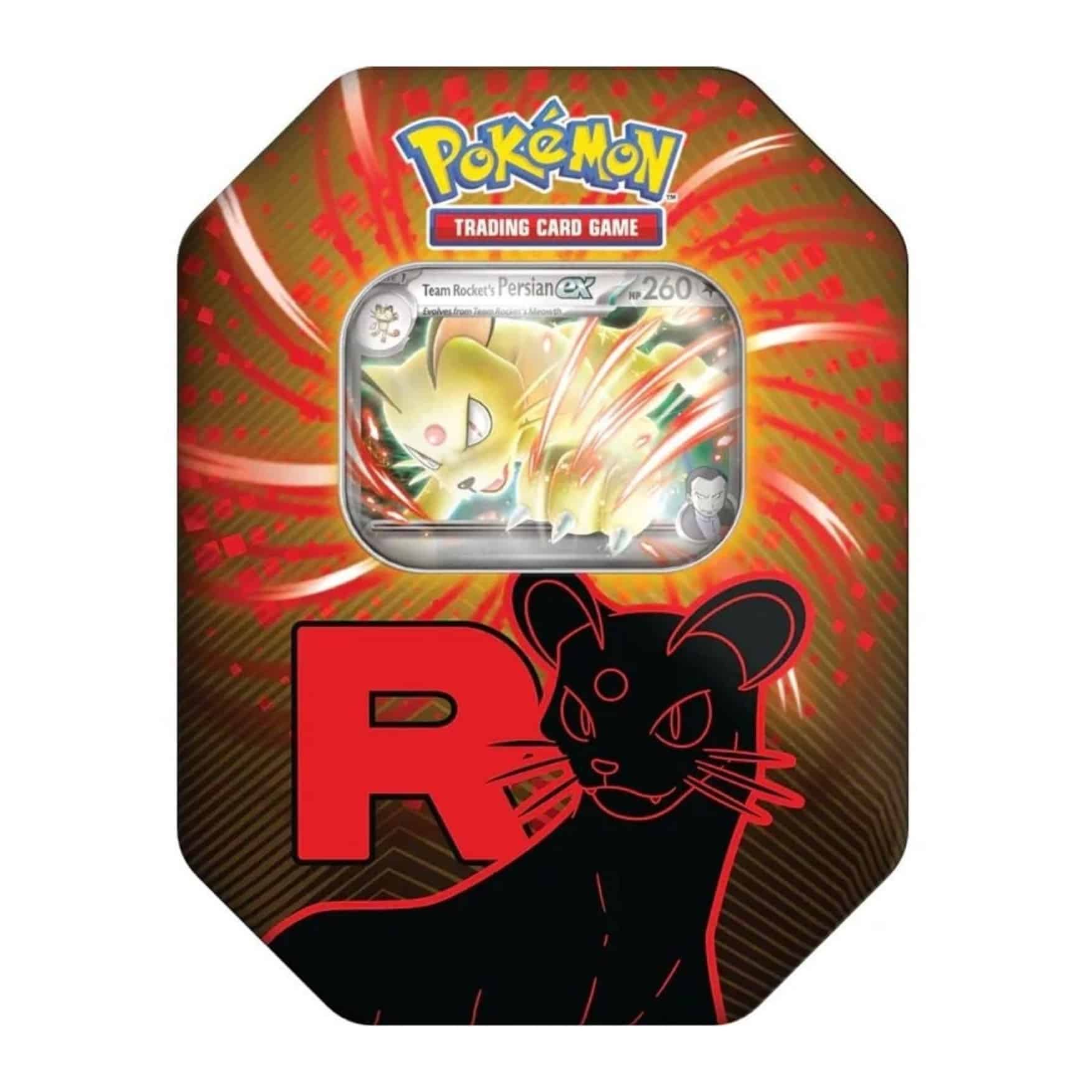 Pokémon Persian Rocket Team Tin (Español)