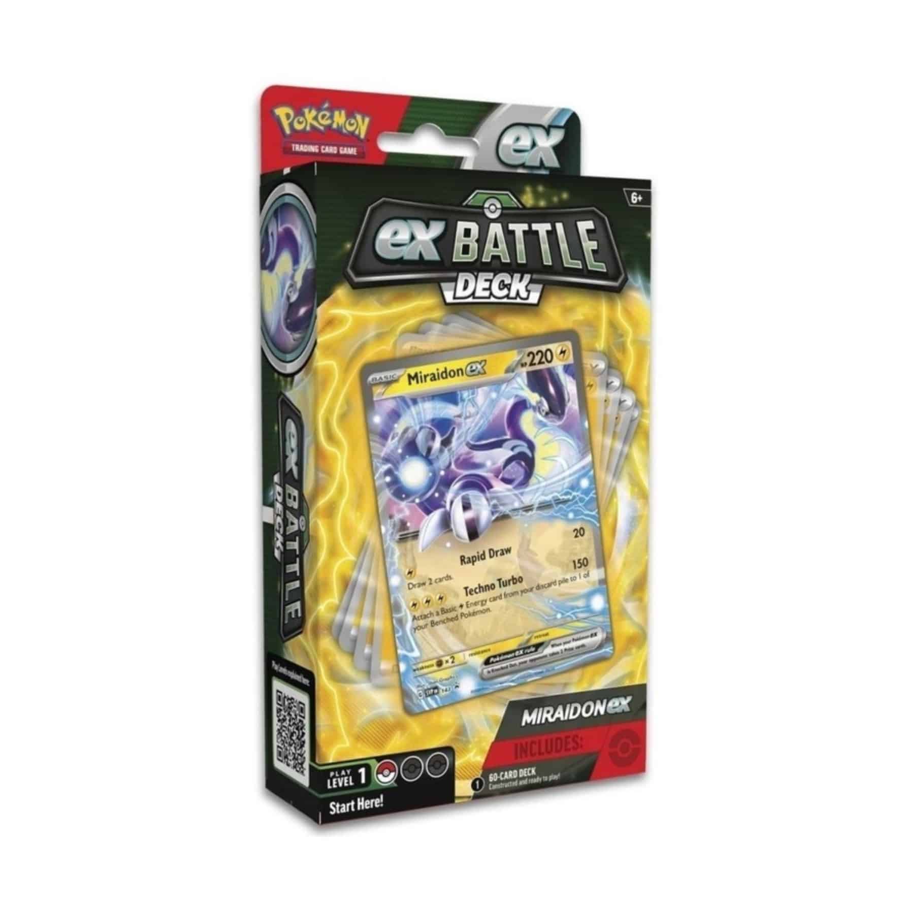 Pokémon Ex Miraidon Battle Deck (Español)