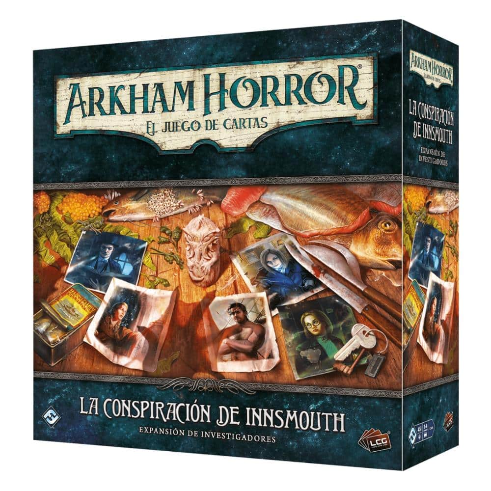 Arkham Conspiracion Exp Horror Innsmouth Investigadores Lcg