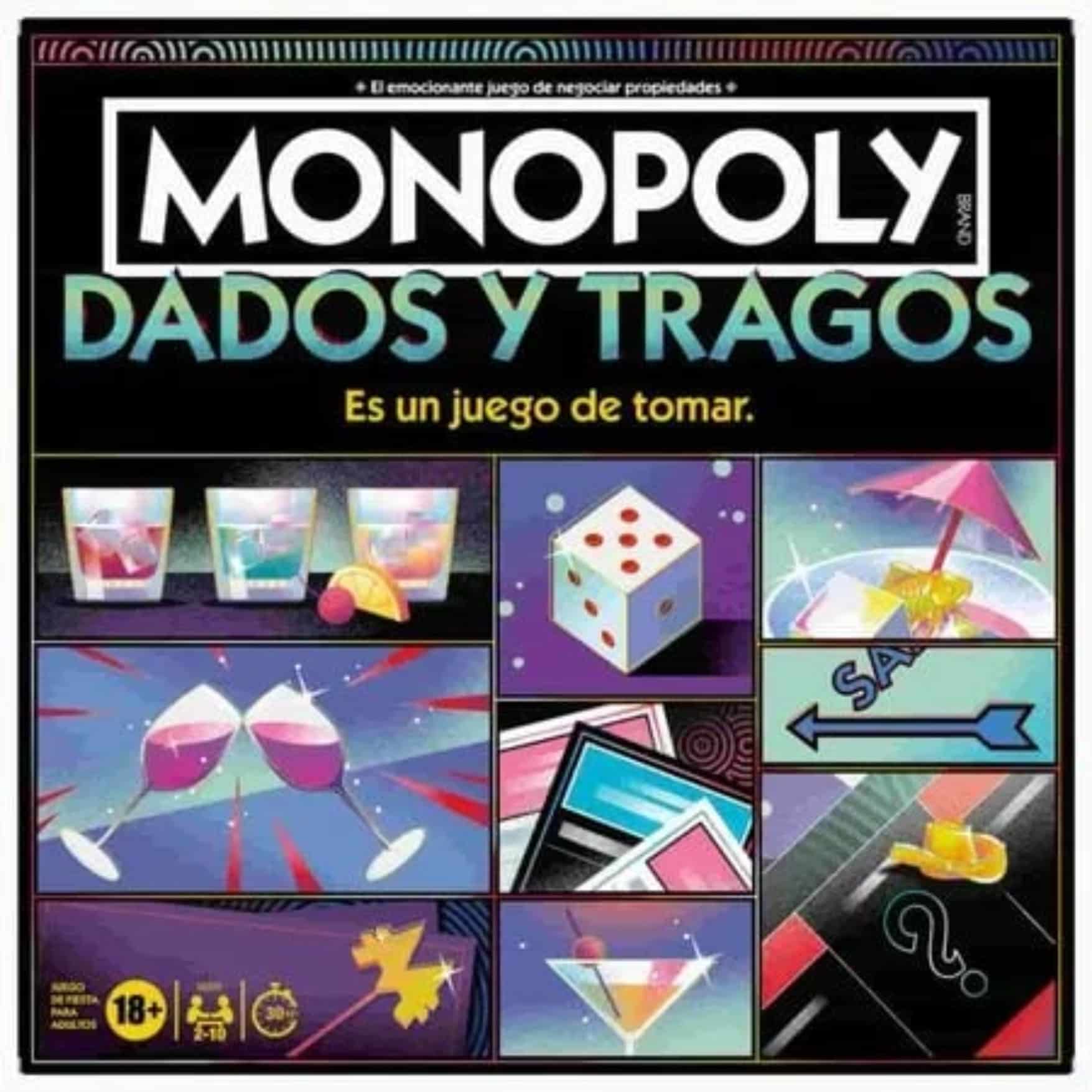 Dados Monopoly Tragos
