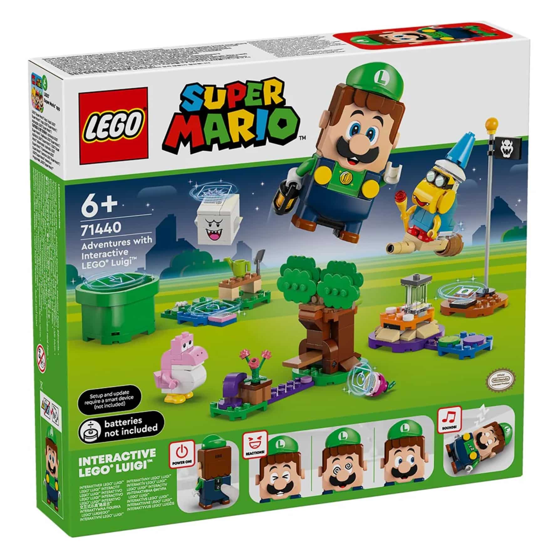 Aventuras Interactivas Lego Luigi Mario Super