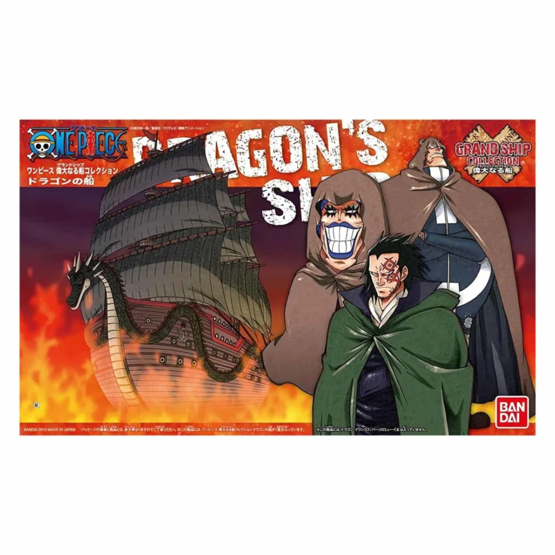 One Piece Dragon Grand Kit Model Ship Collection