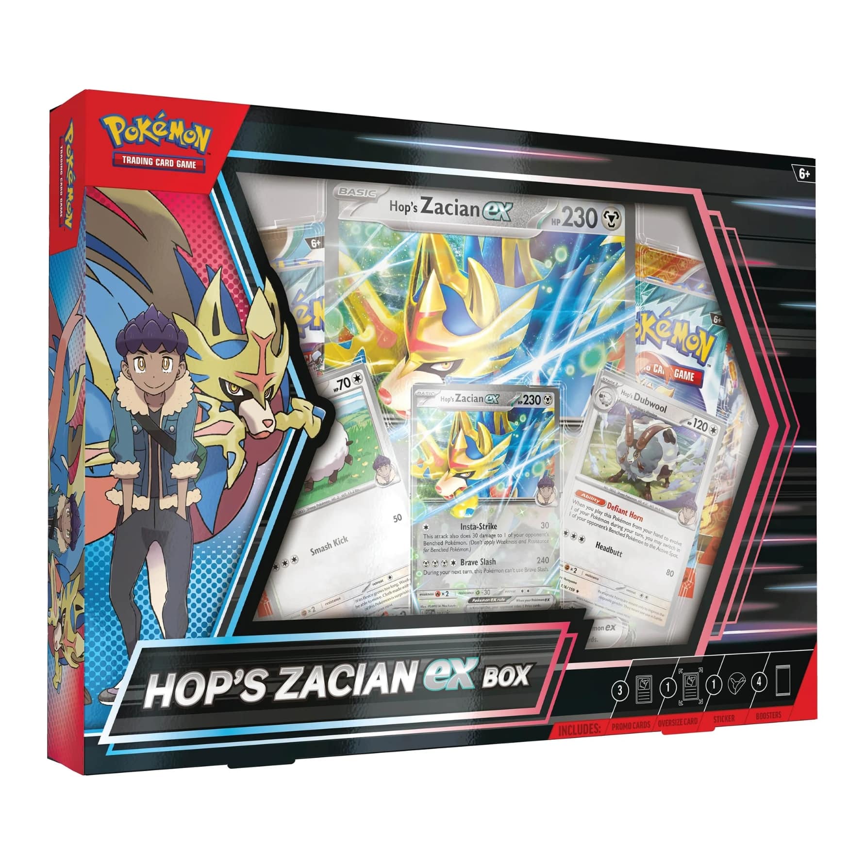 Pokémon Box Ex Hop Zacian (Español)