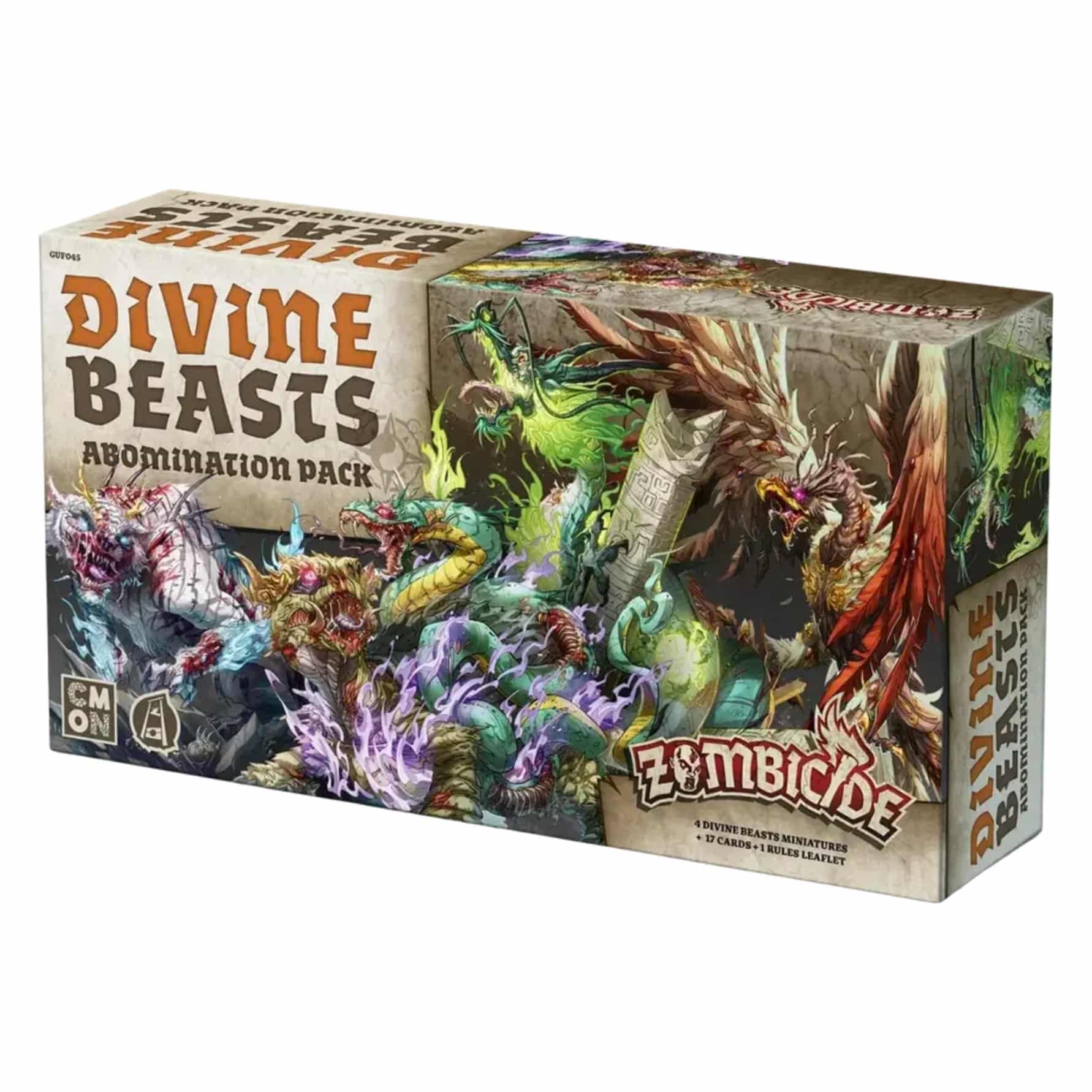 Divine Beasts Pack – Zombicide White Death – Updown Juegos