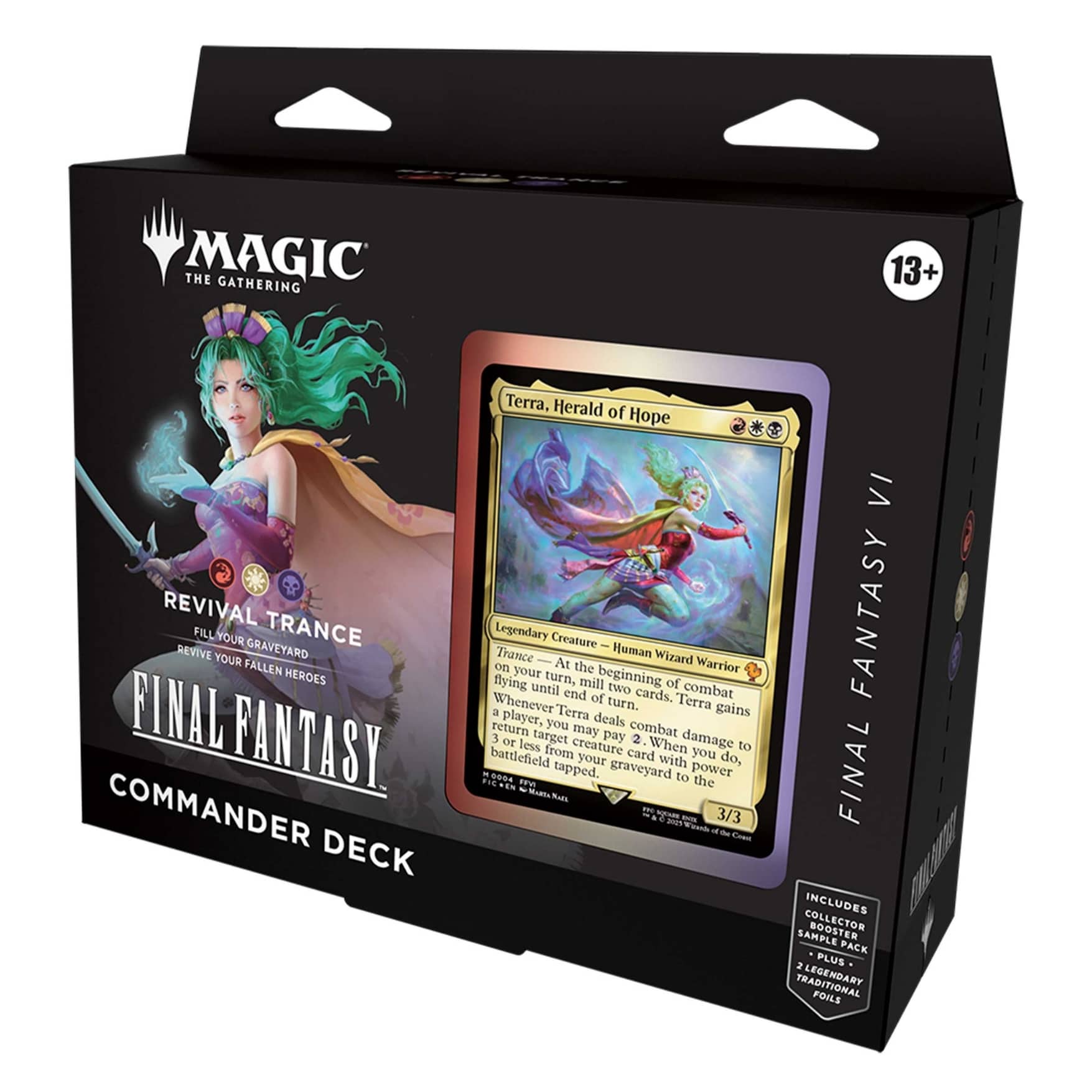 Magic Commander Deck Fantasy Final Revival Trance (Inglés)