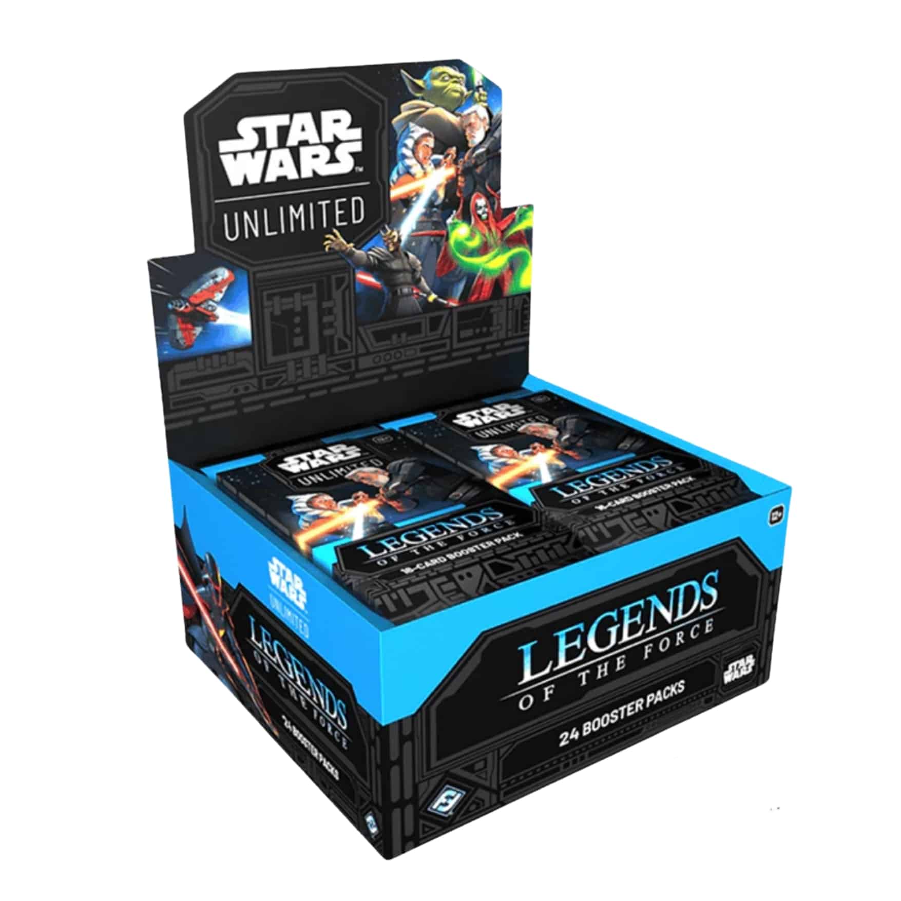 Star Wars Force Legends Of Sobres Booster Box (Español)
