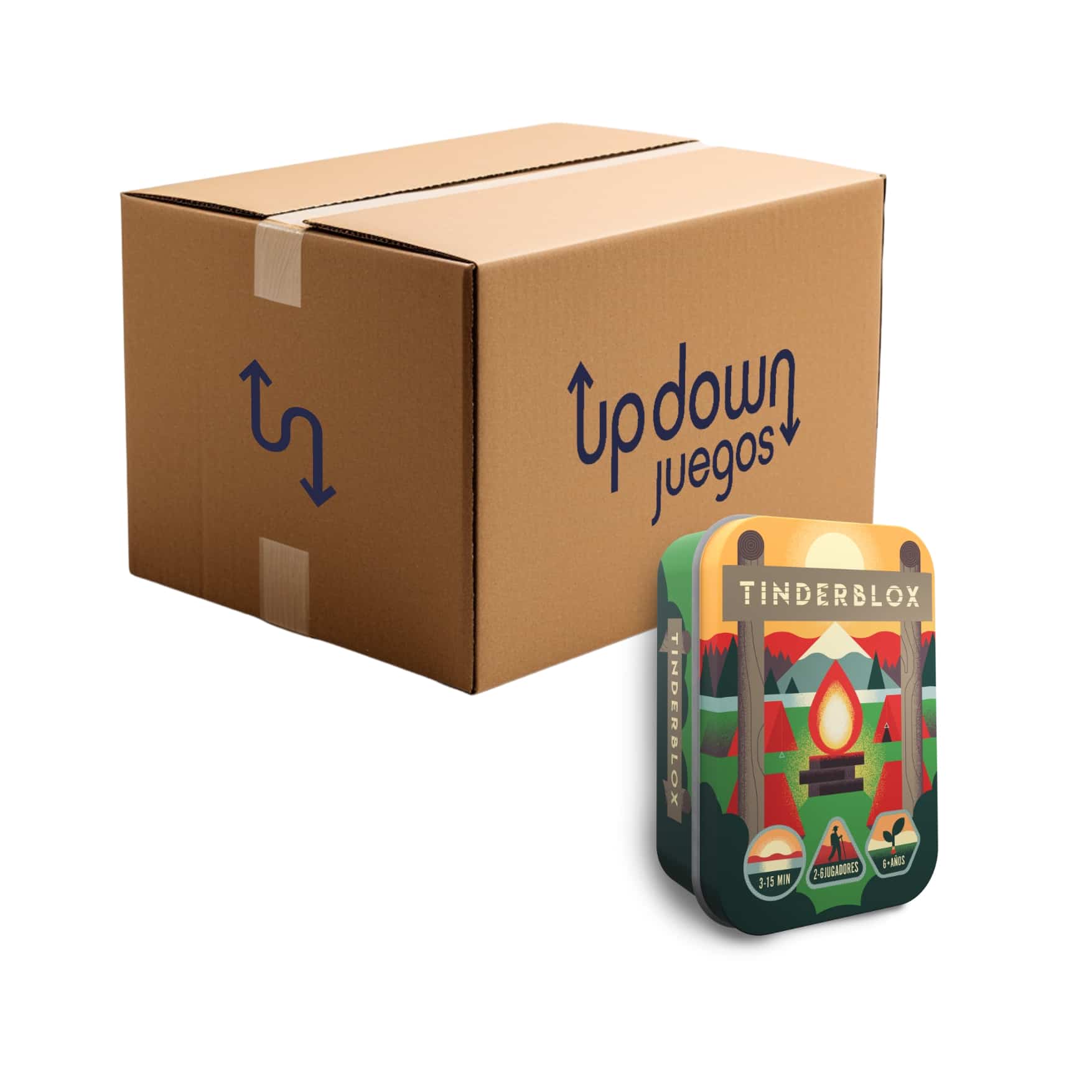 Caja Tinderblox Unidades Tin (Español)