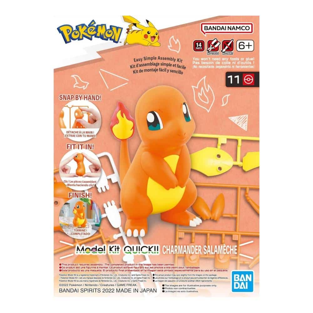 Pokémon Charmander Kit Model Quick