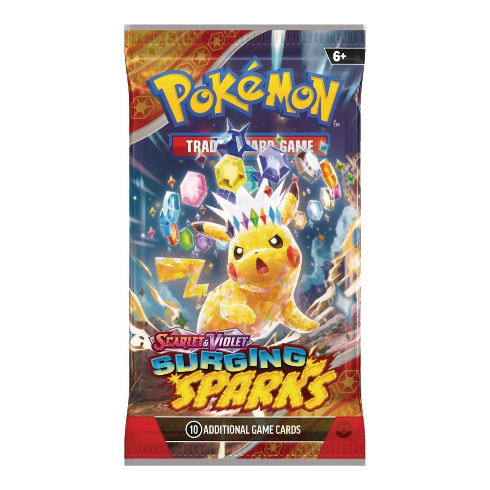 Pokémon Surging Sparks Booster Pack (Español)