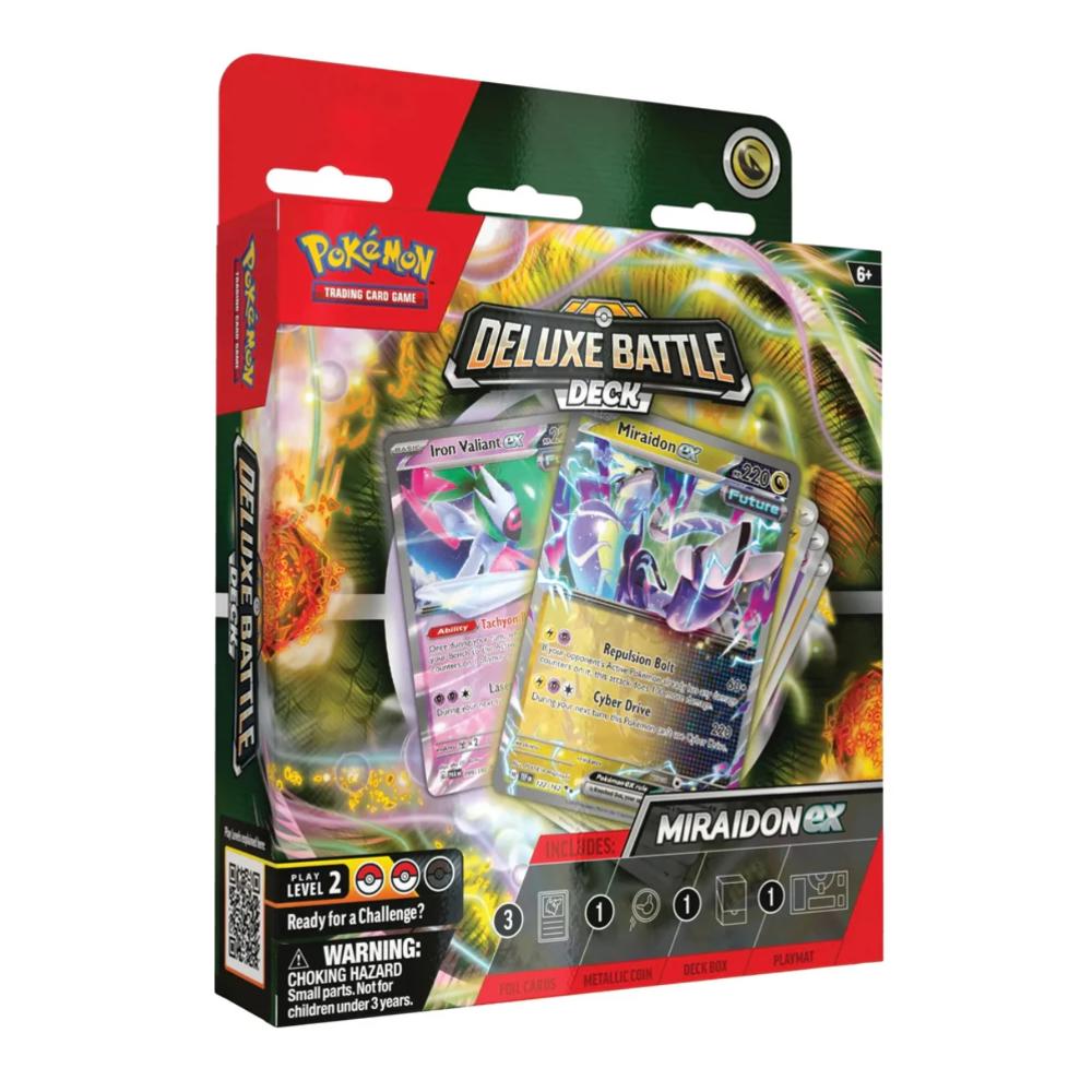 Pokémon Deluxe Ex Miraidon Battle Deck (Inglés)
