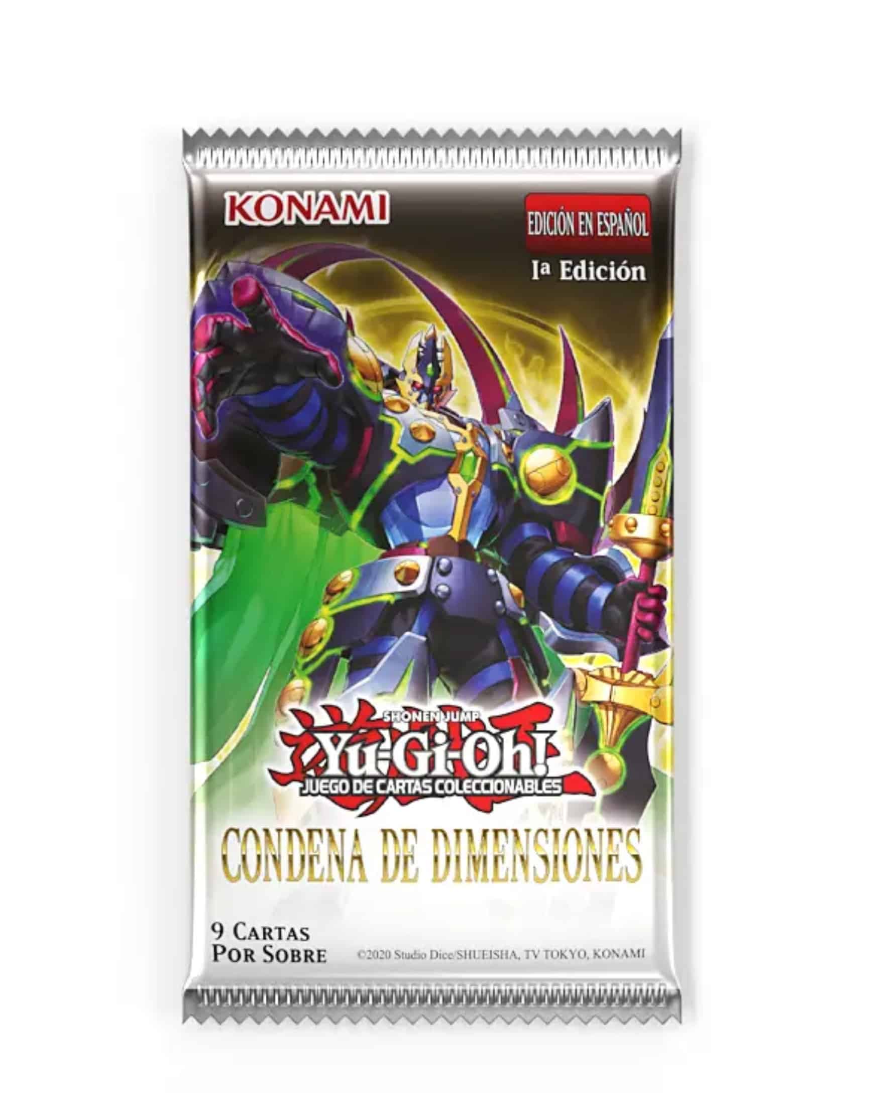 Yu-Gi-Oh! Condena Dimensiones Booster Pack (Español)