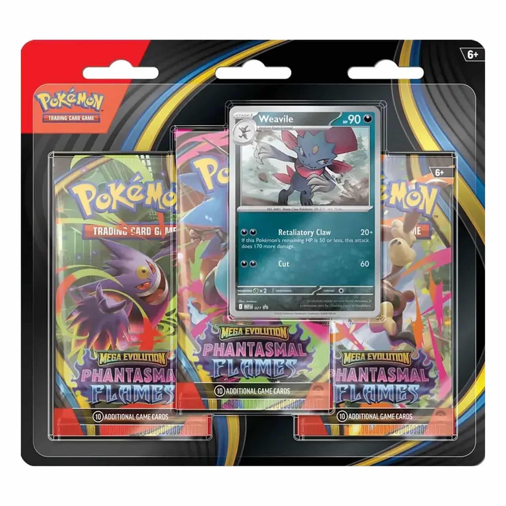 Pokémon Phantasmal Flames Weavile Blister (Español)