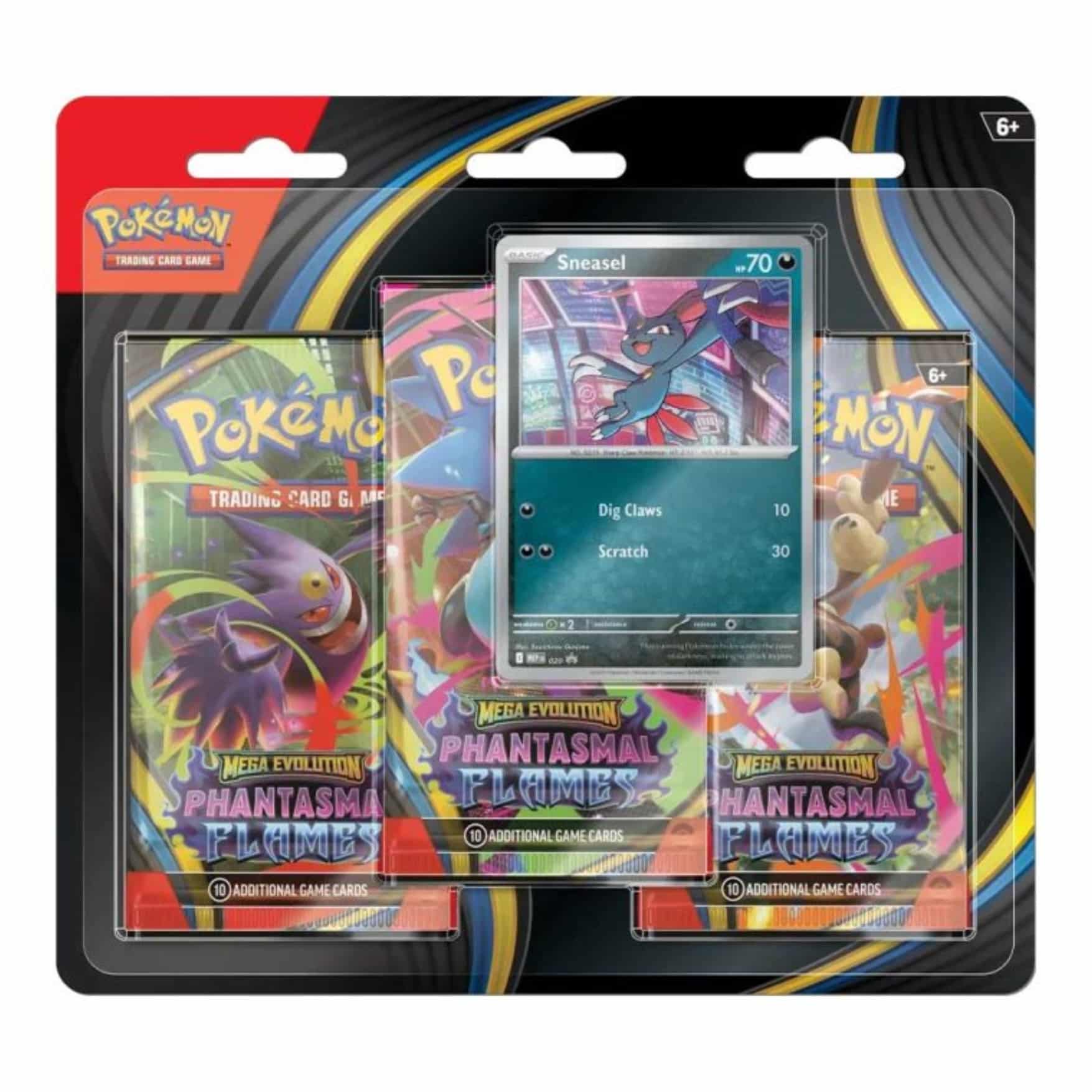 Pokémon Phantasmal Flames Sneasel Blister (Inglés)