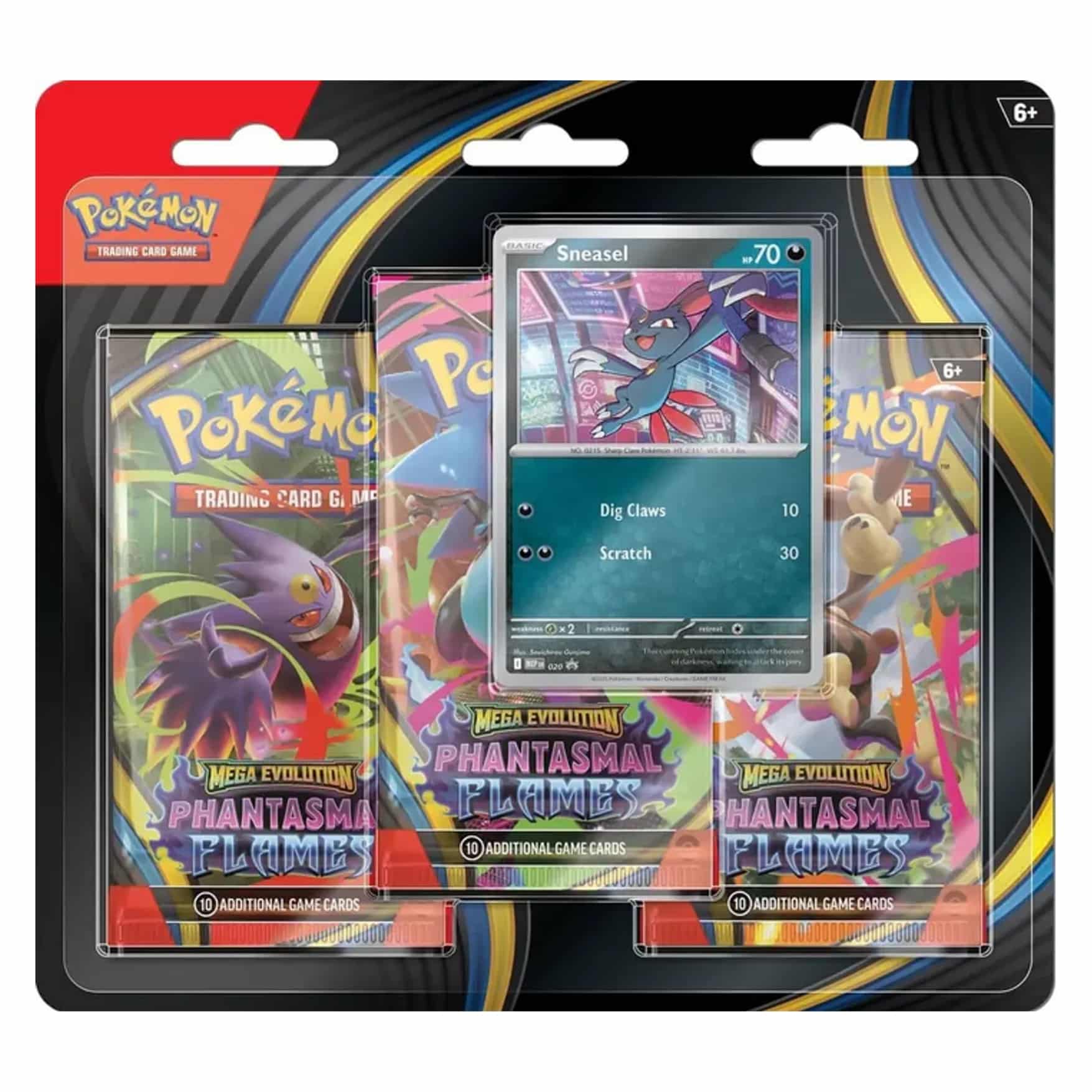 Pokémon Phantasmal Flames Sneasel Blister (Español)