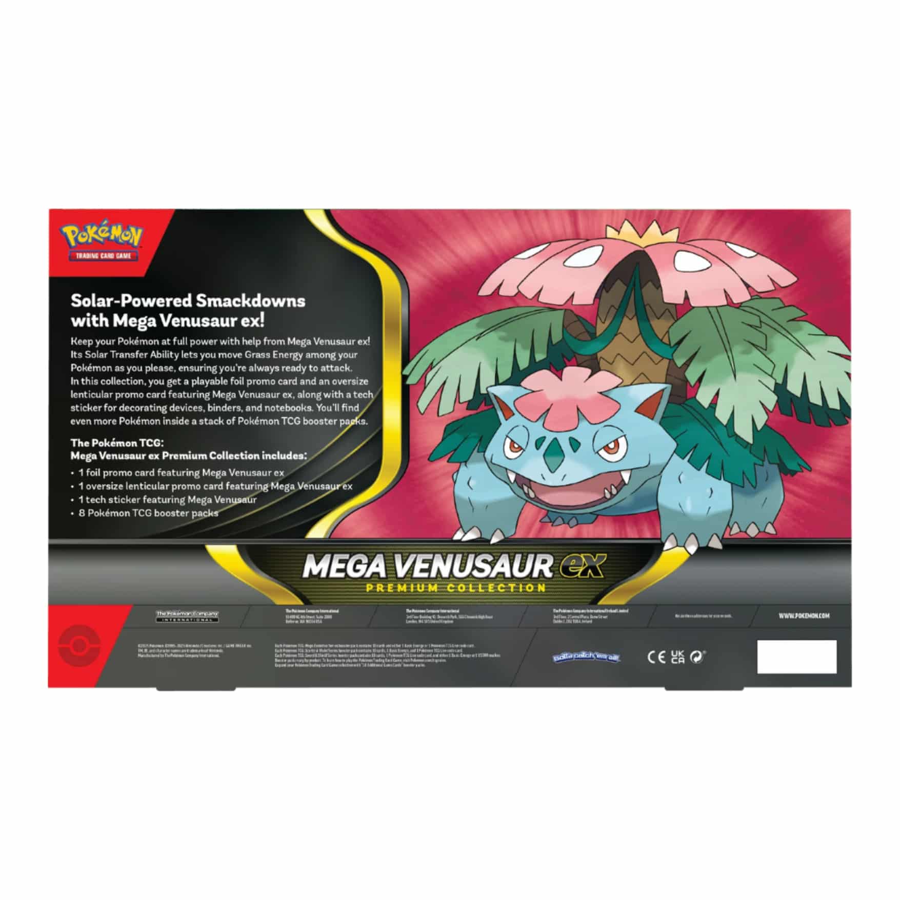 Pokémon Mega Venusaur ex Premium Collection Inglés – Updown Juegos